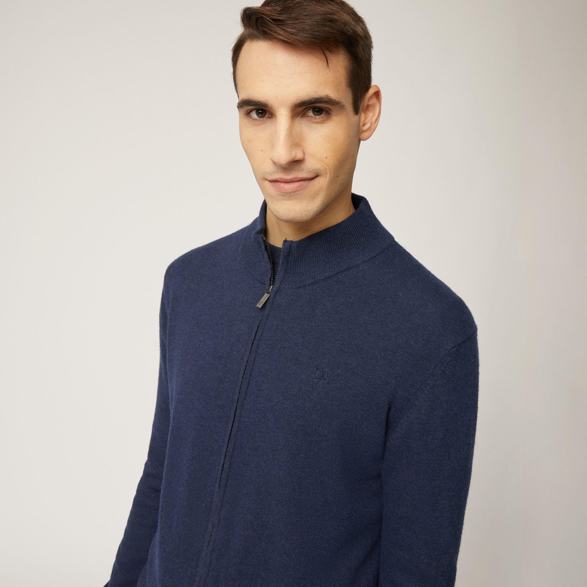 Pullover Full Zip, Light Blue, large image number 2