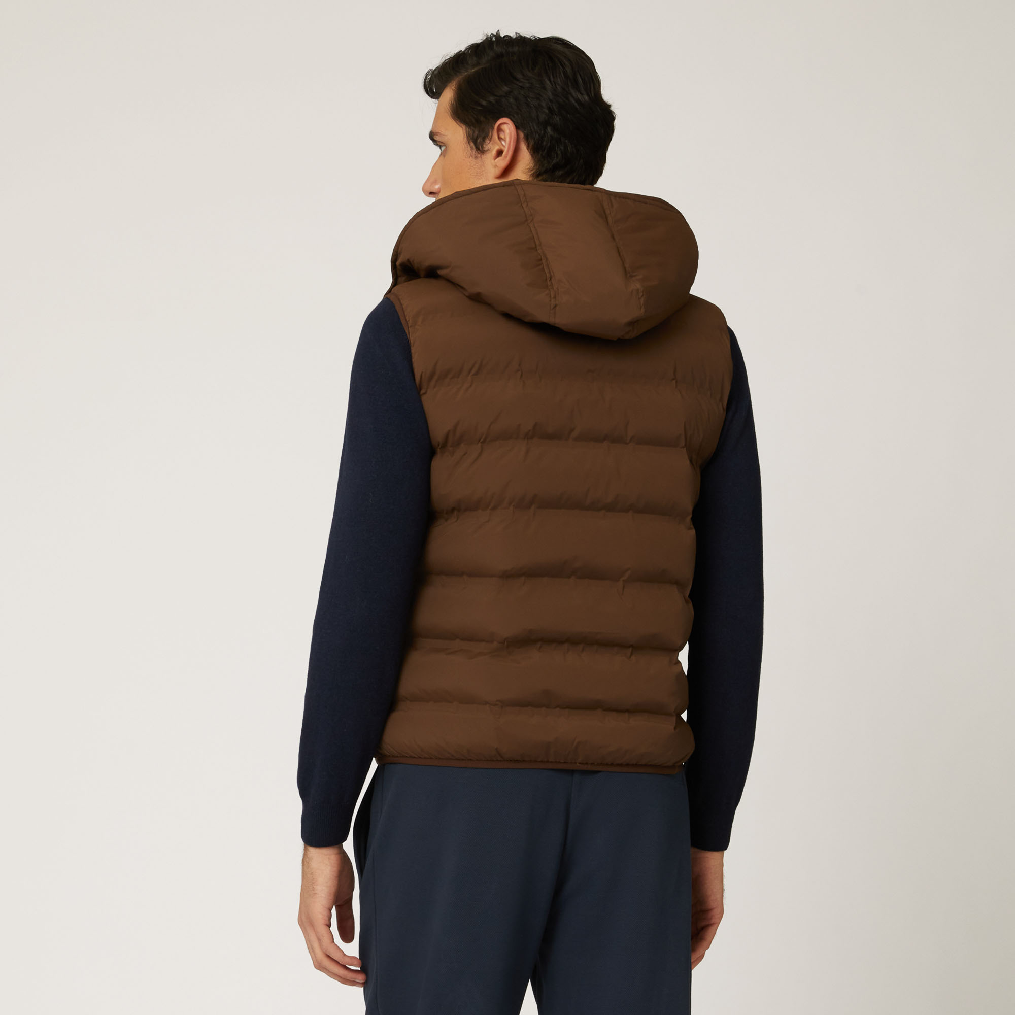 Thermofix-Quilted Gilet With Embroidery