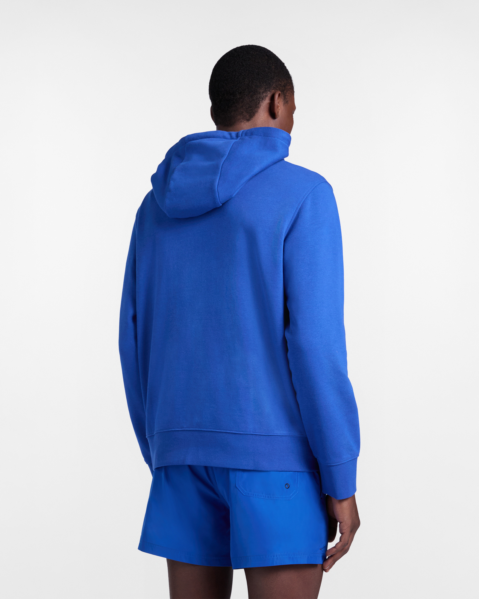 Sweat &agrave; capuche Hoodie Basic, Bleu, large image number 1