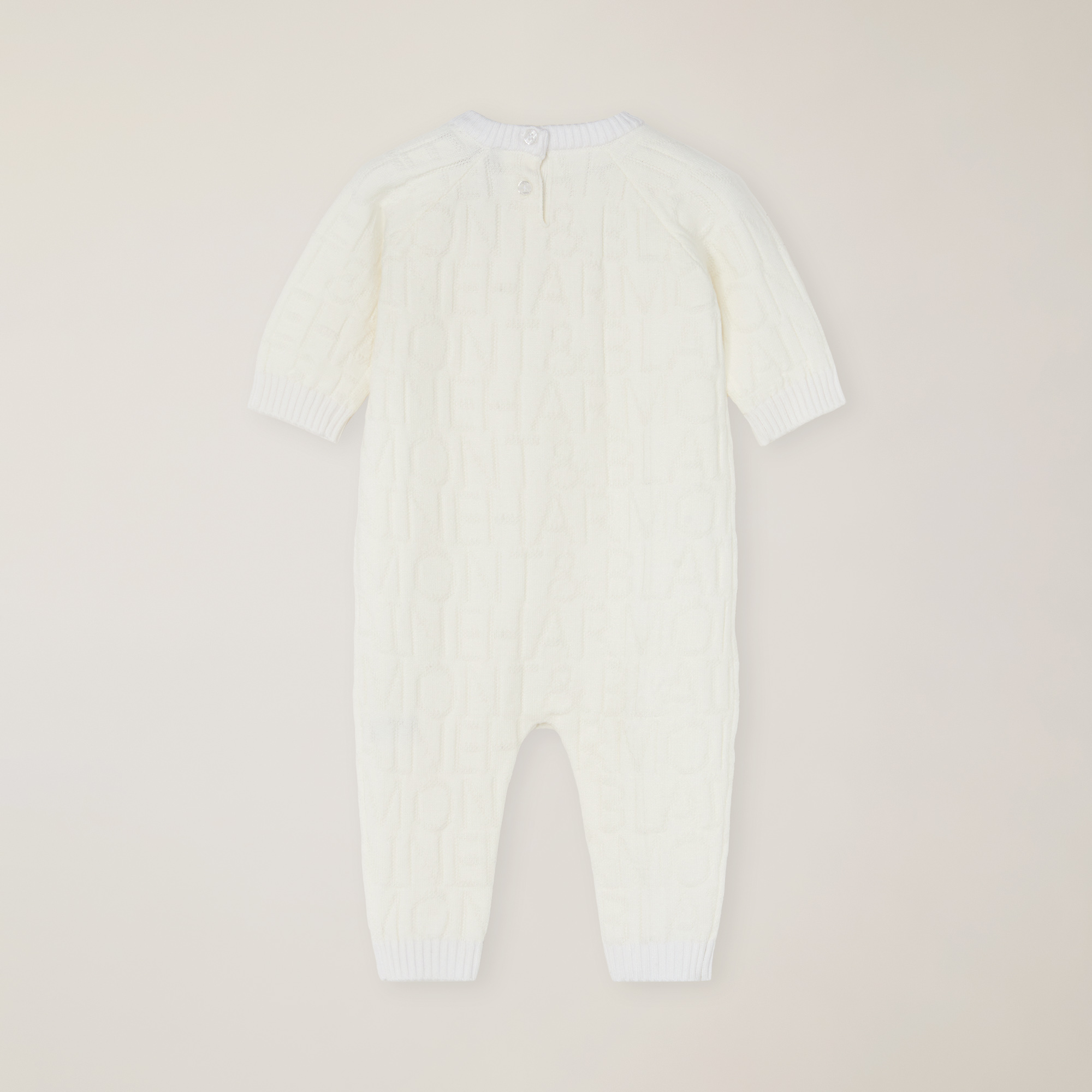 Grenouillère En Fil Avec Logo En Intarsia Et Col Polo