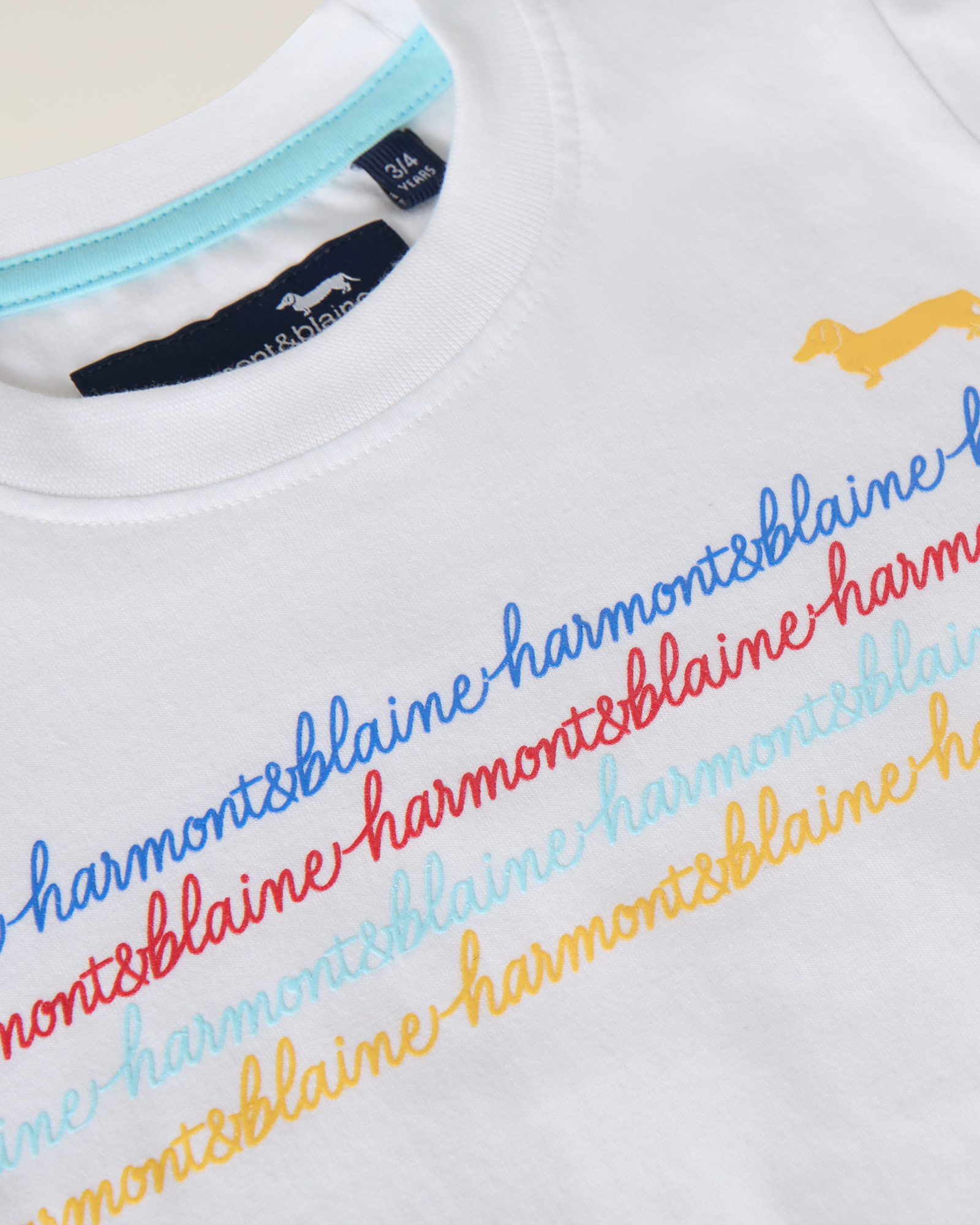 T-shirt con stampa in silicone, Bianco, large image number 2