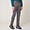 Pantalone Chino Narrow In Twill Leggero Di Cotone , Grigio, swatch