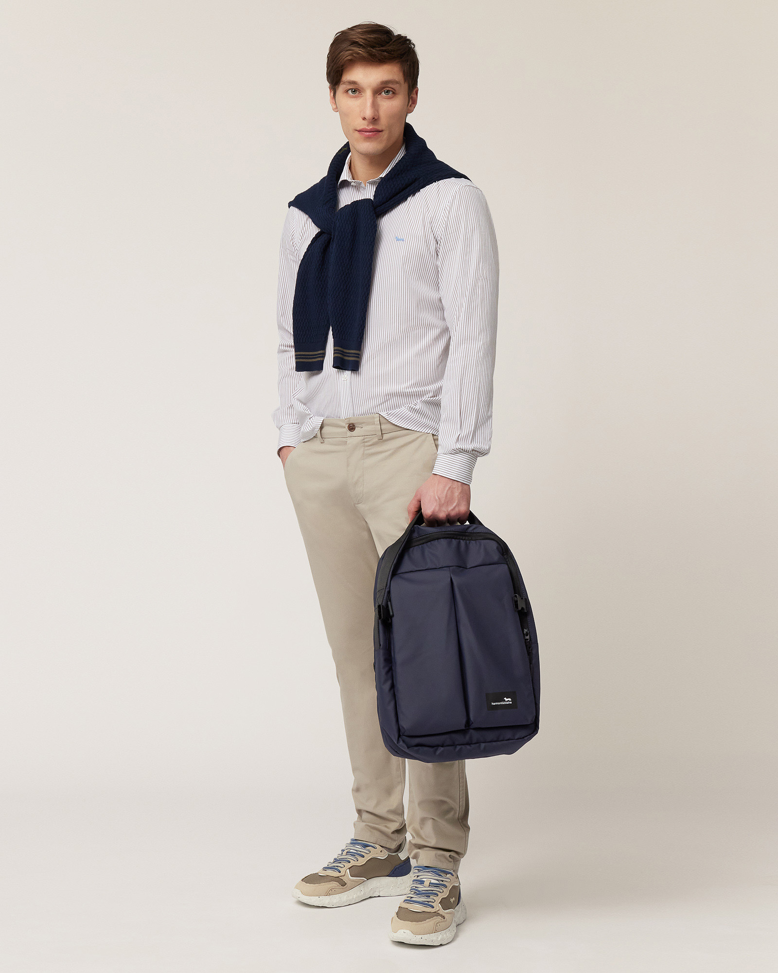 Narrow Fit Chino Pants, Sand, large image number 3
