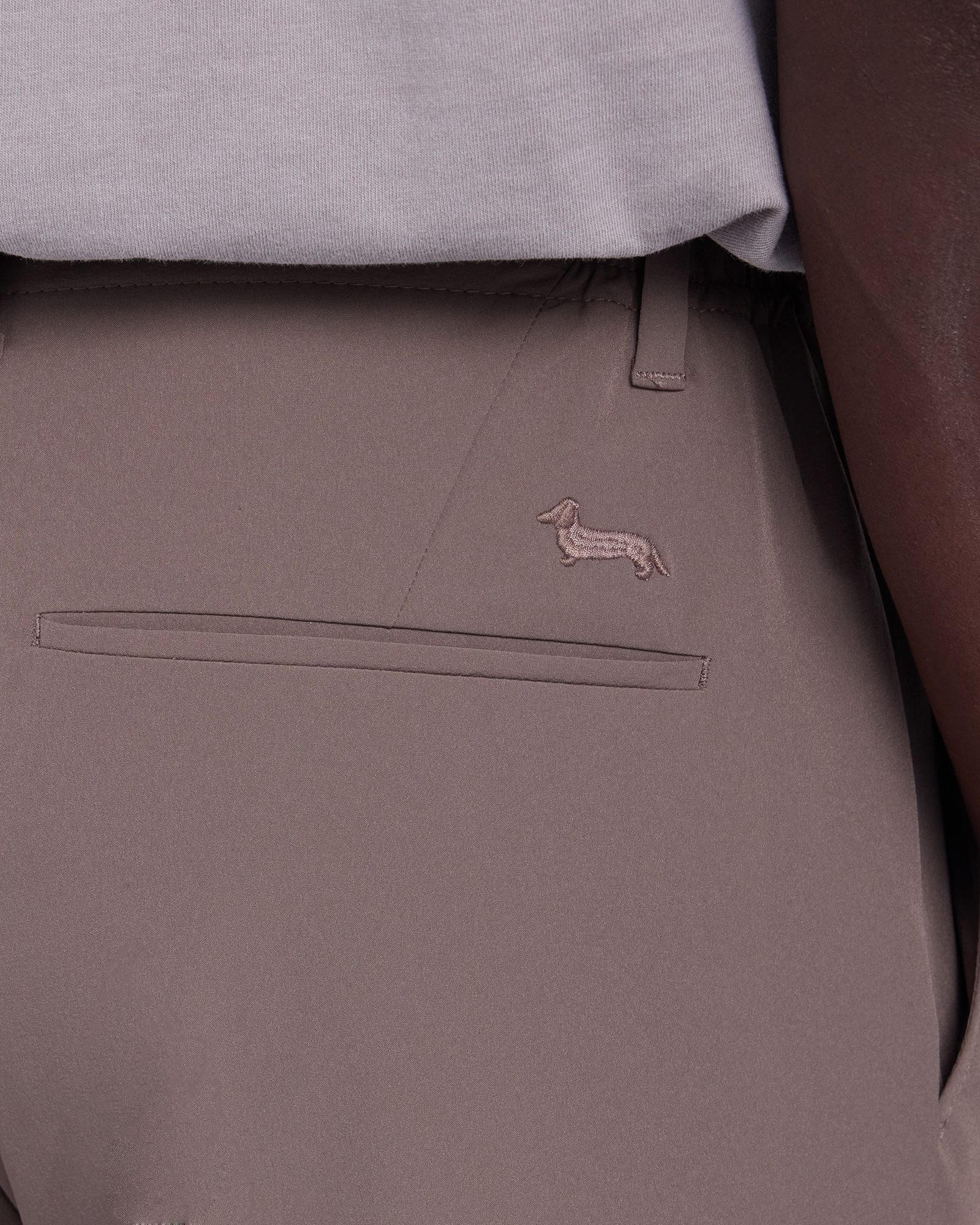 Men's D-Fit chino pants with elasticated waistband, Gray, large image number 2