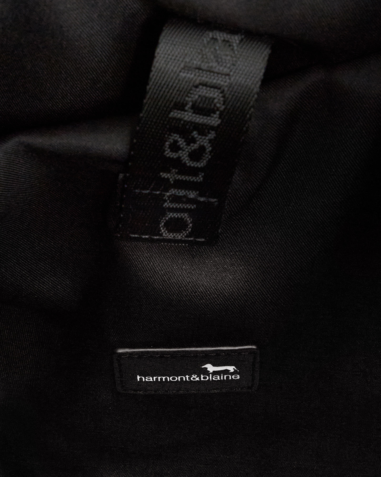 Backpack with all-over dachshund pockets, Black, large image number 2