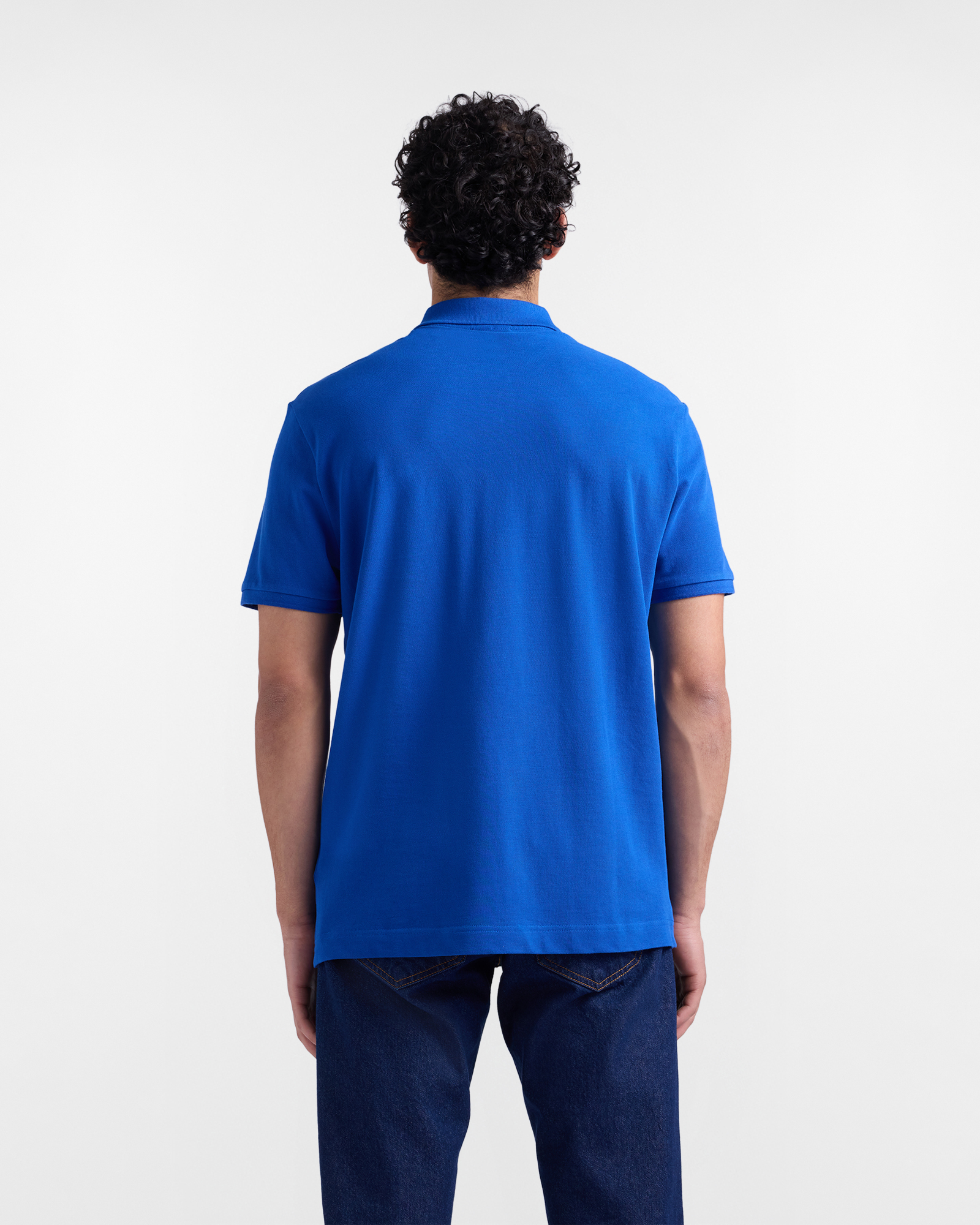 Basic polo shirt in Supima&reg; cotton