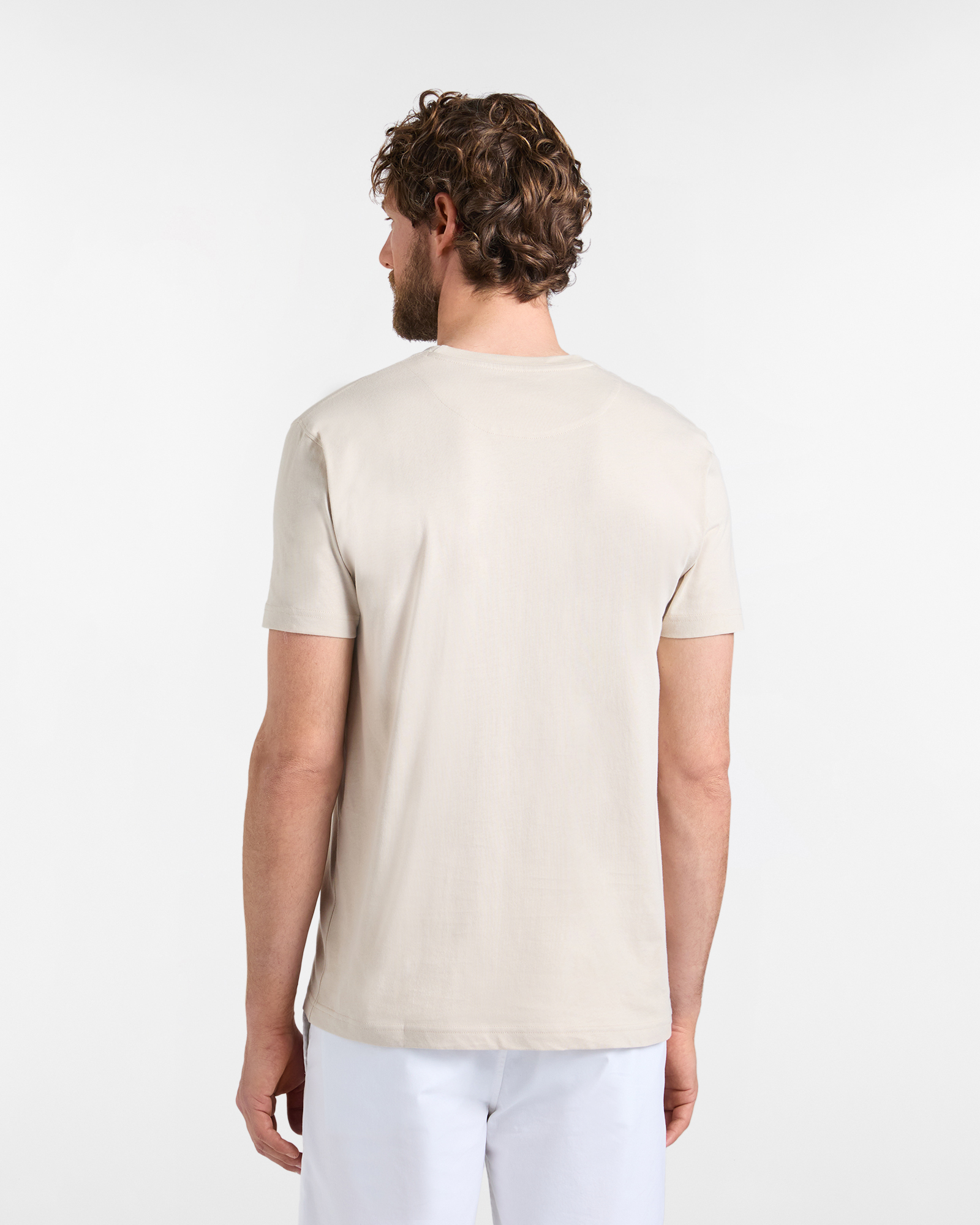 T-Shirt Uomo con Stampa Logo Regular Fit