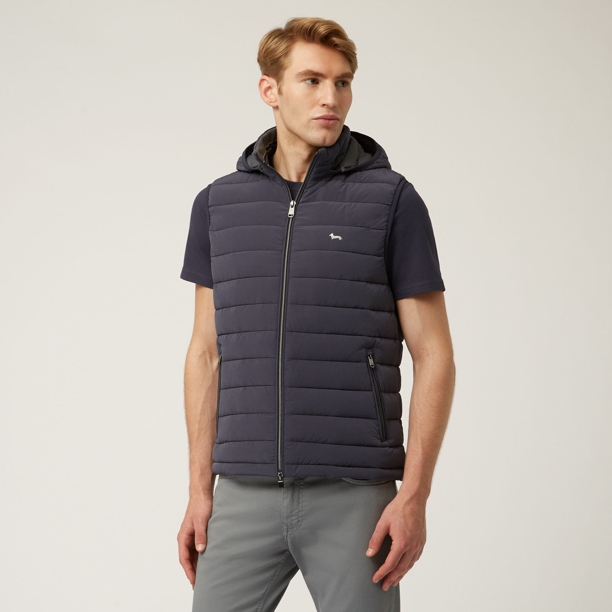Essentials technical nylon vest, Blue, large