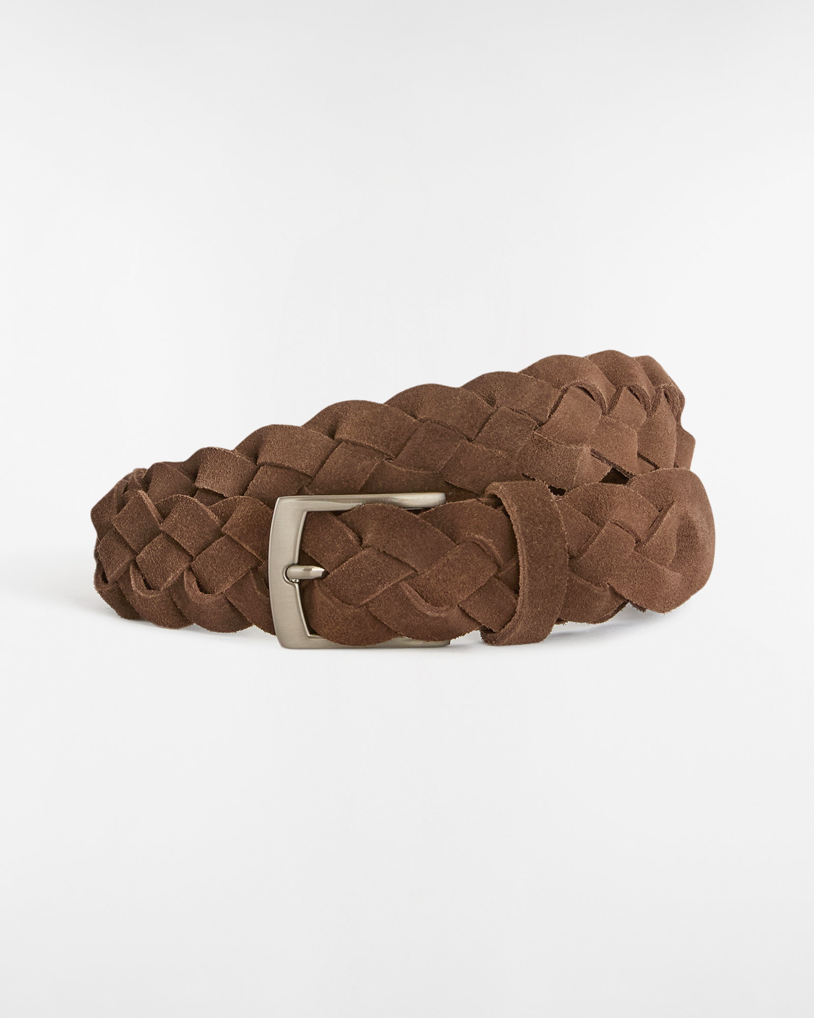 Suede Braided Belt