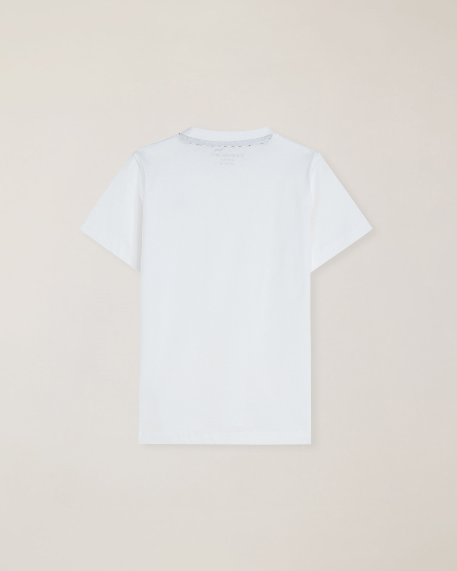 T-shirt jersey mezza manica ricamo logo