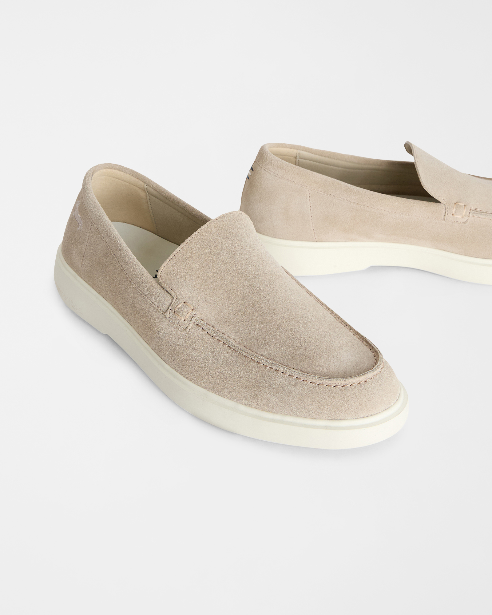 Slip-on in suede, Beige, large image number 3