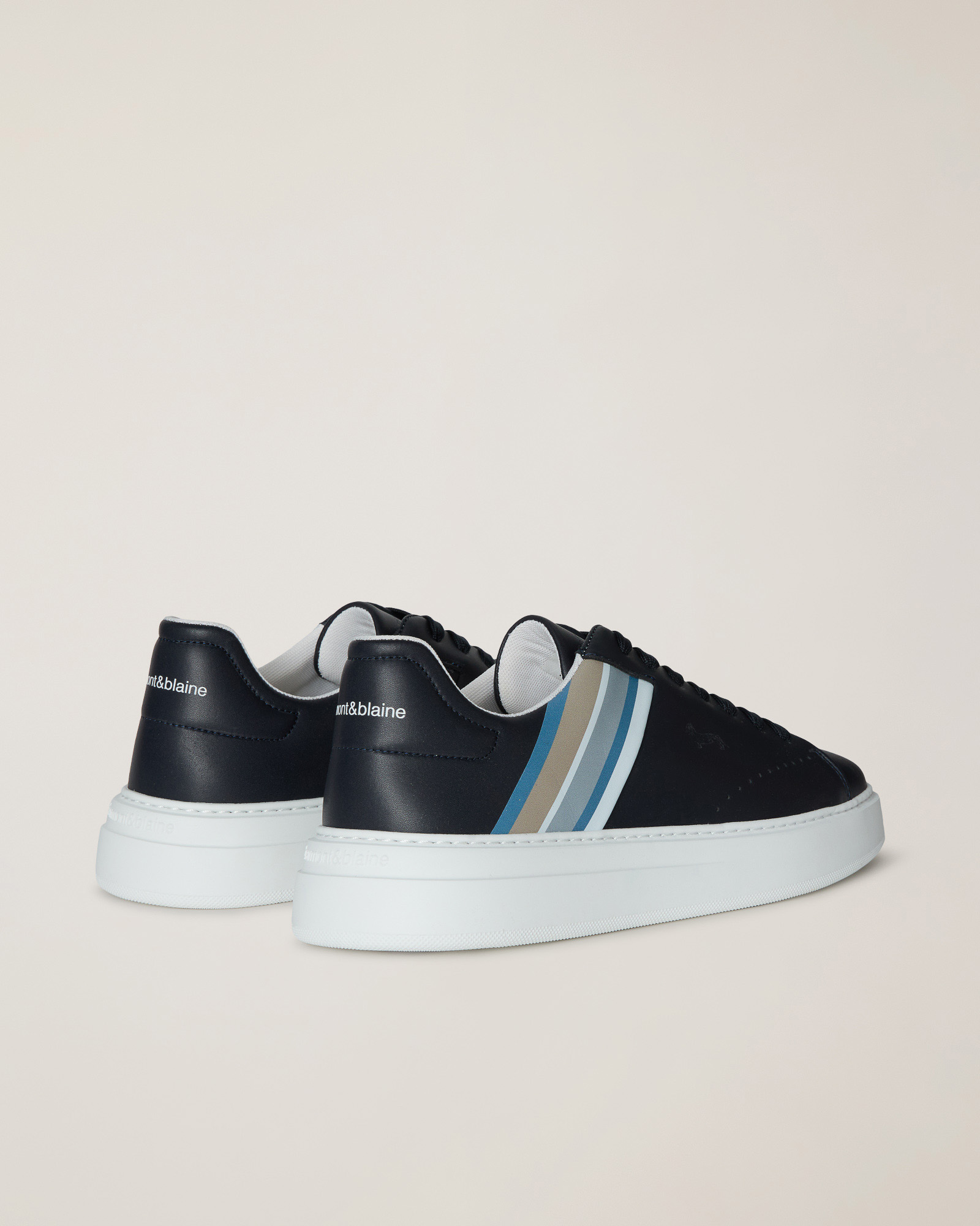 Sneaker with screen print, Blue, large image number 2