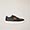 Grained Leather And Suede Sneakers, Marrone, swatch