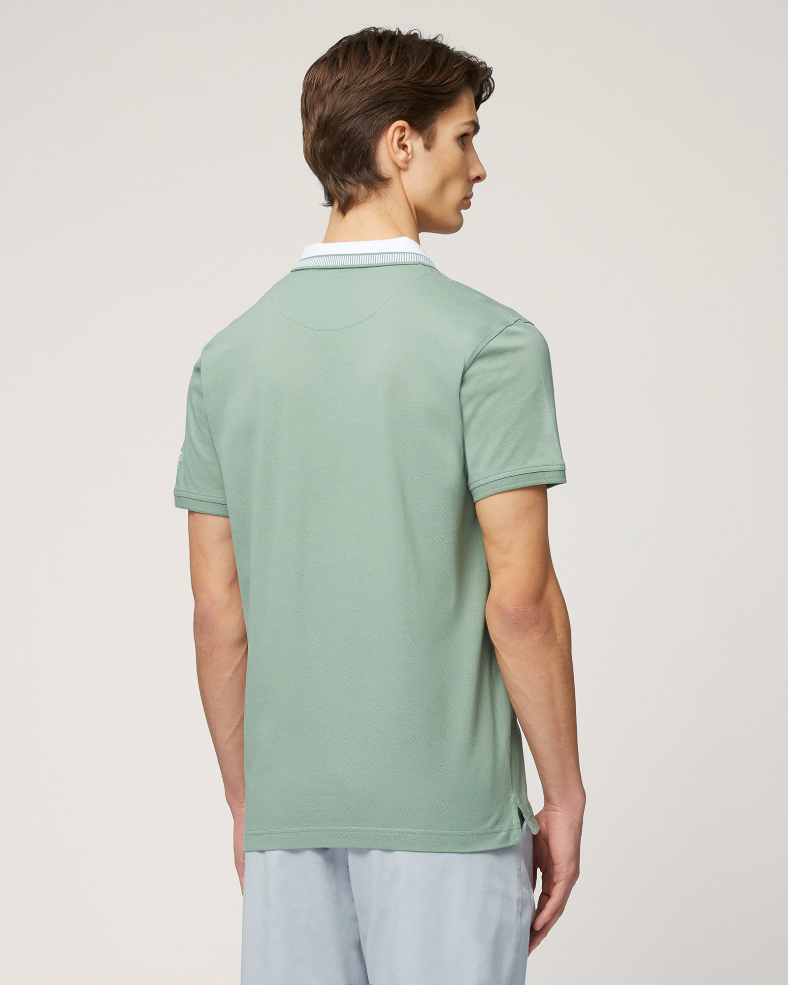 Polo with Contrasting Details