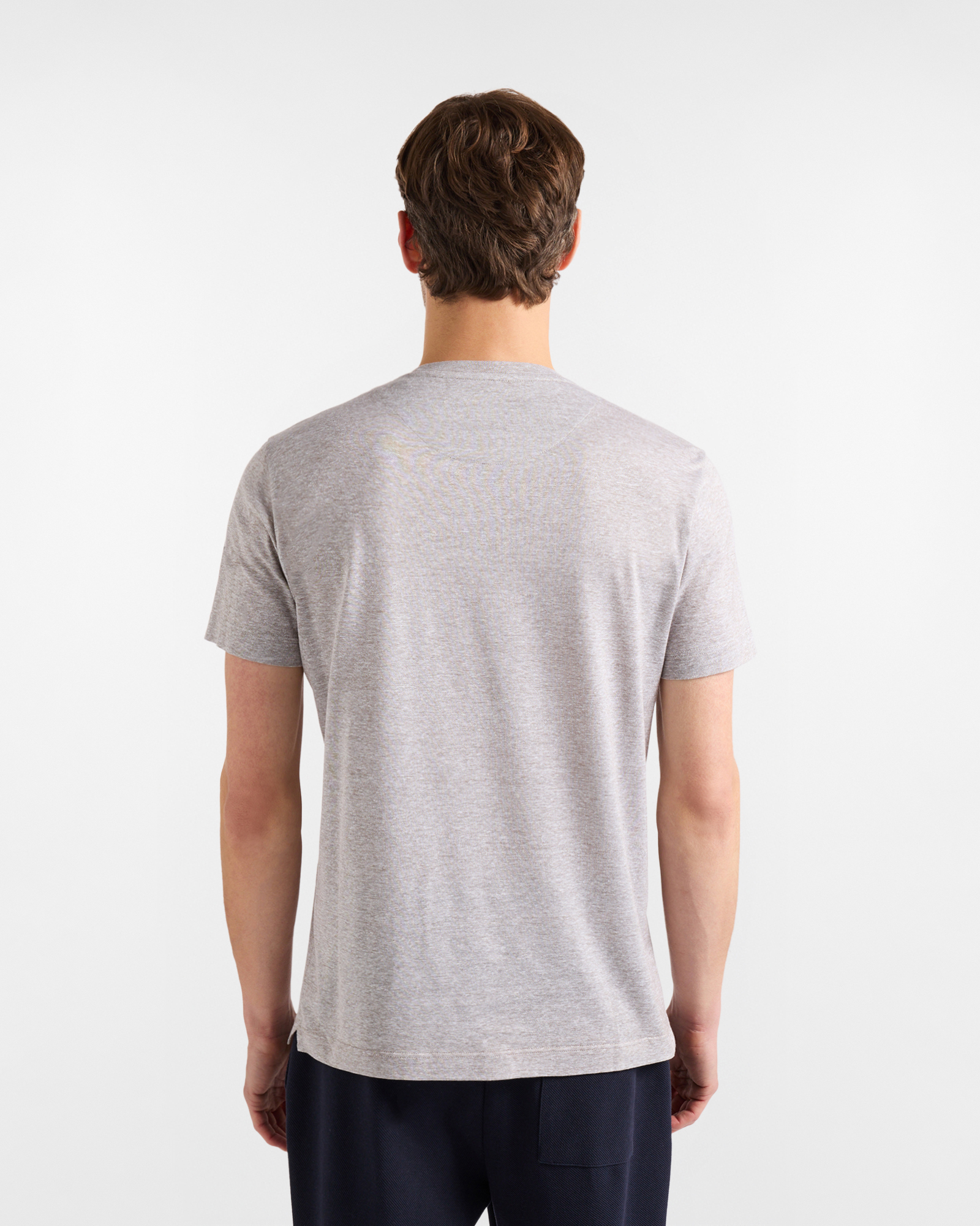 Linen blend T-shirt