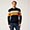Crew-Neck Pullover With Color-Block Bands, Blue, swatch