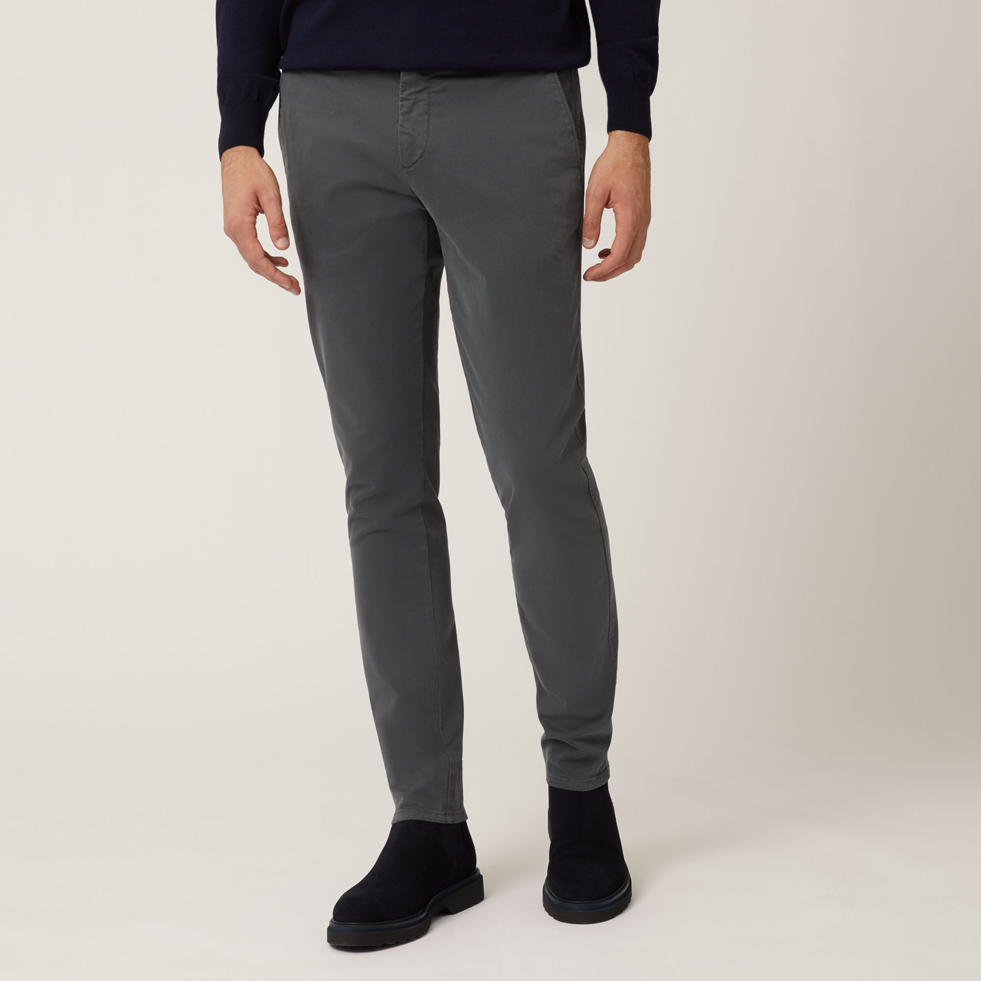 Chino-Hose Narrow Fit Elevate Dutility, Grau, large image number 0