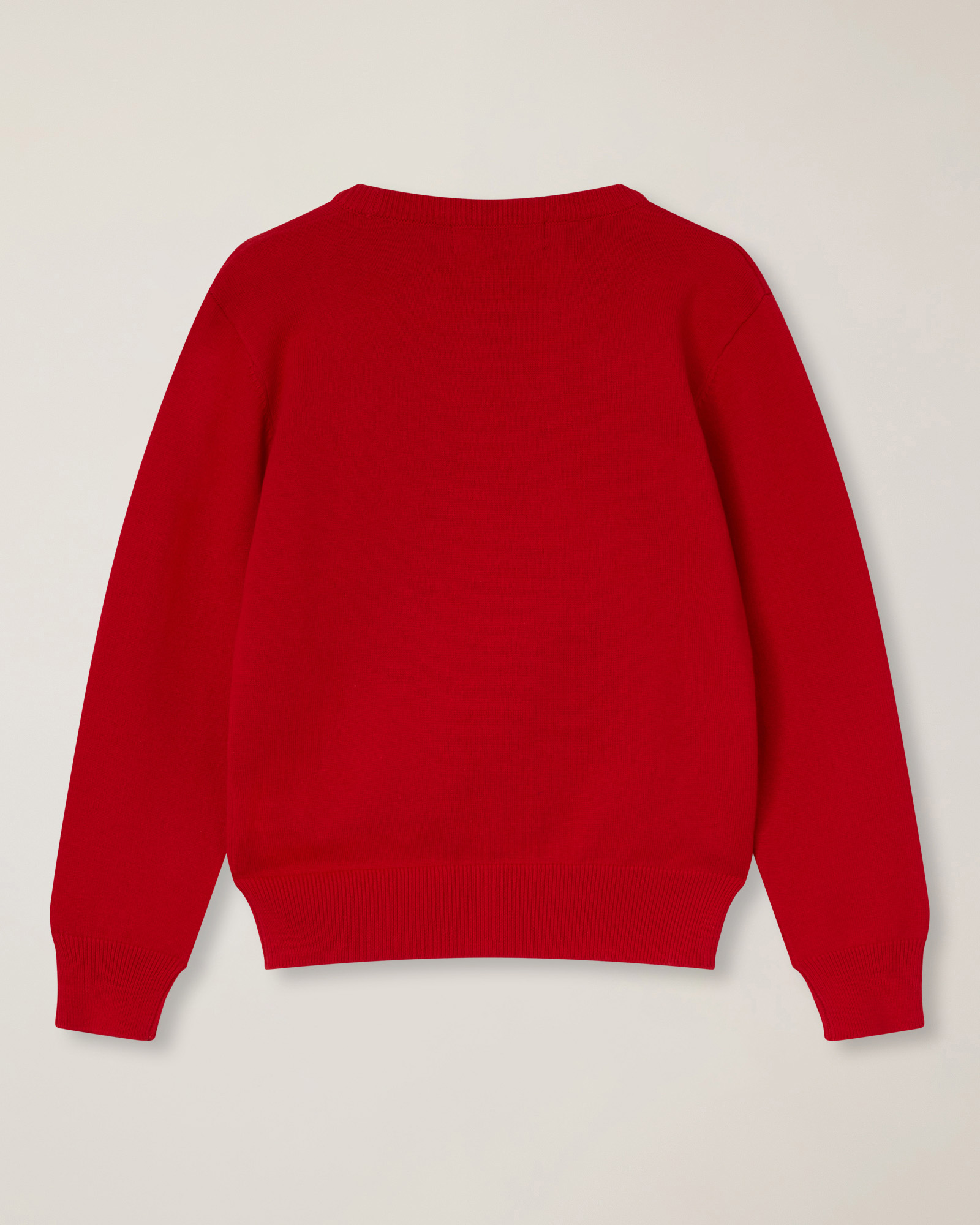 Crew-neck with logo embroidery