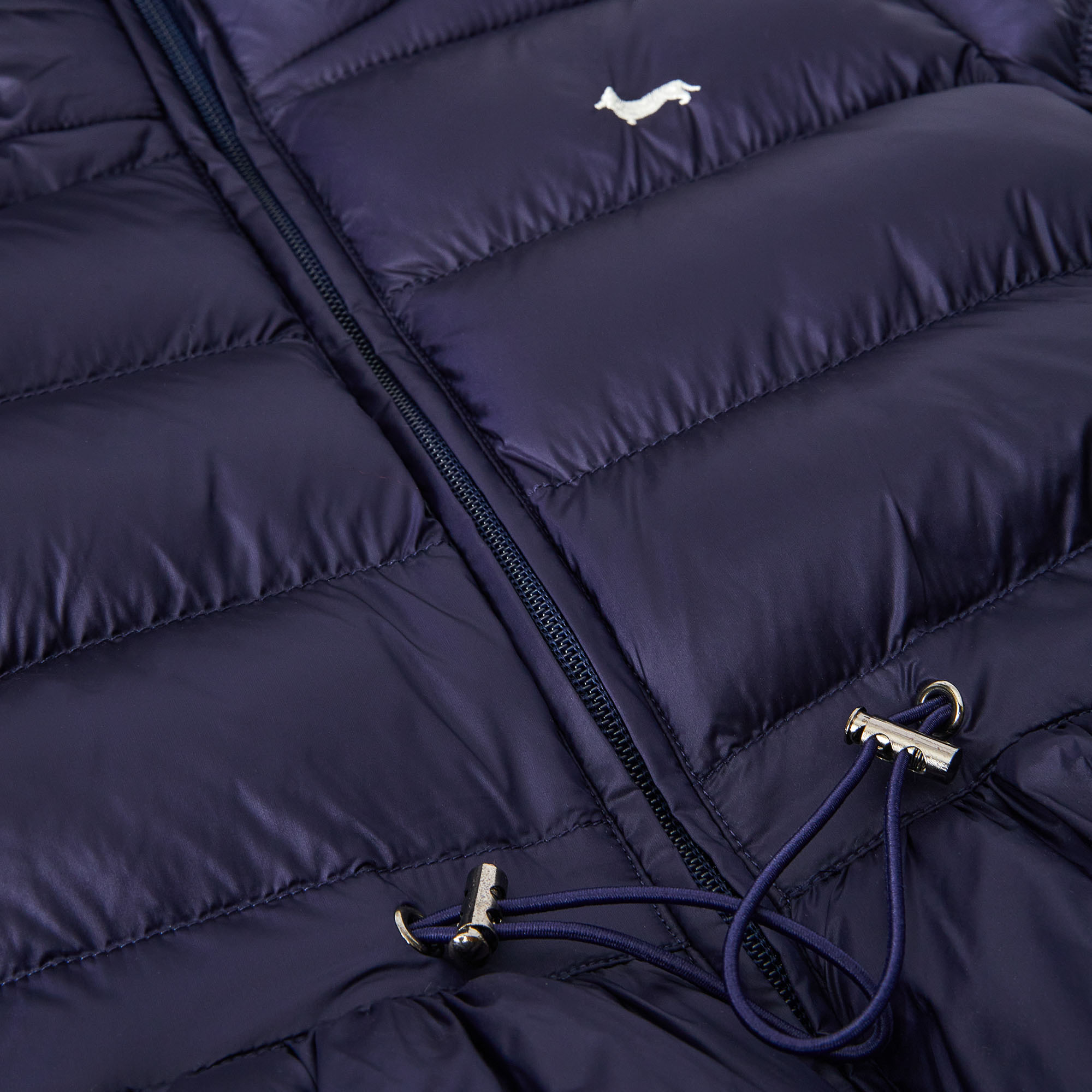 Giubbotto in nylon con cintura , Blu Chiaro, large