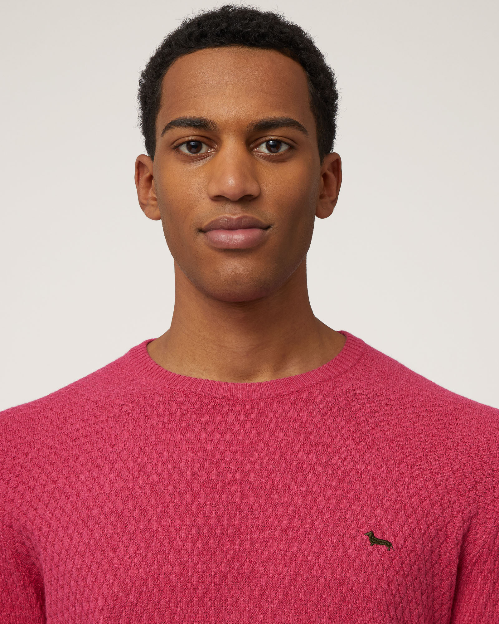 Pullover with Dachshund Embroidery, Melange Pink, large image number 2