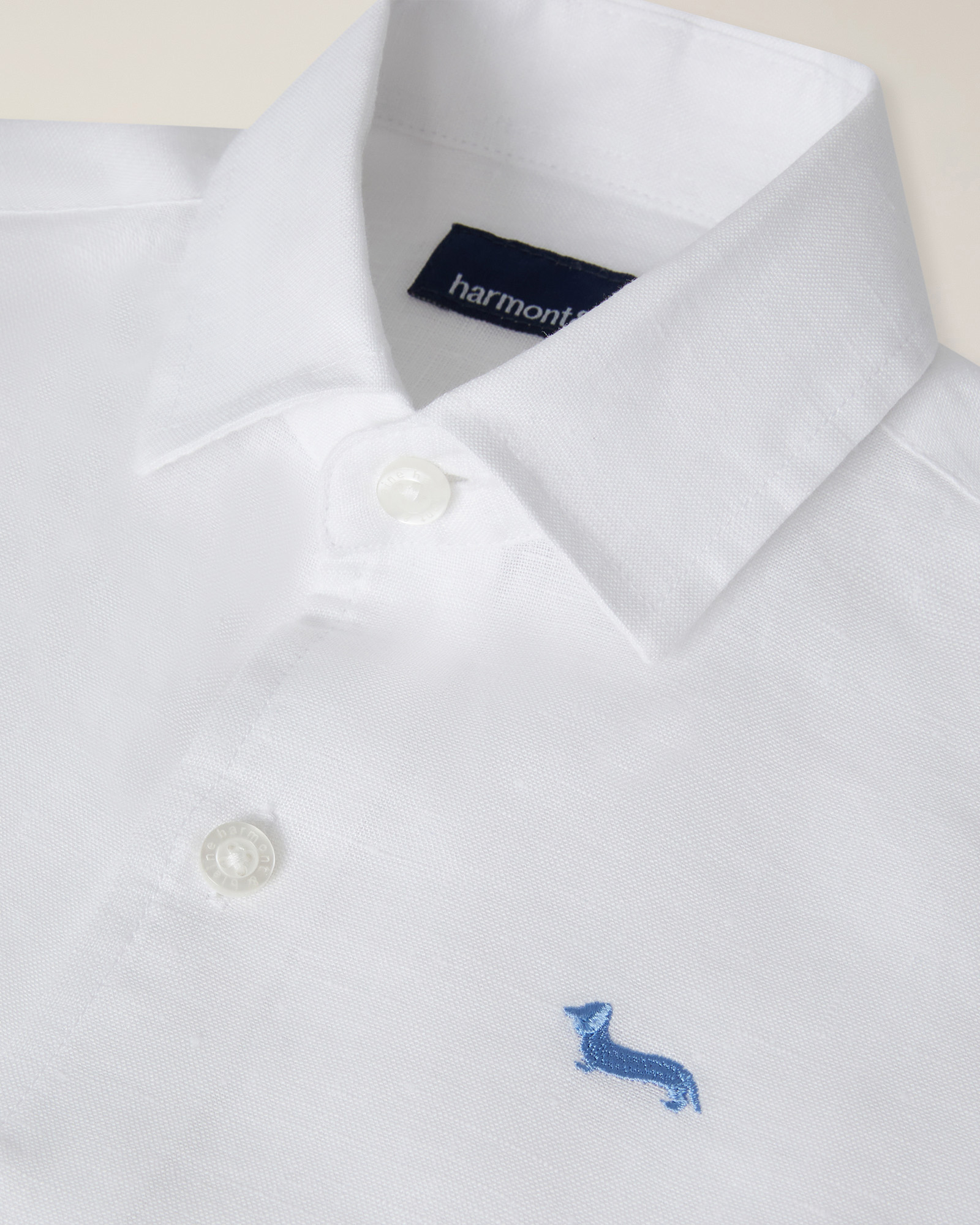Linen shirt, White, large image number 2