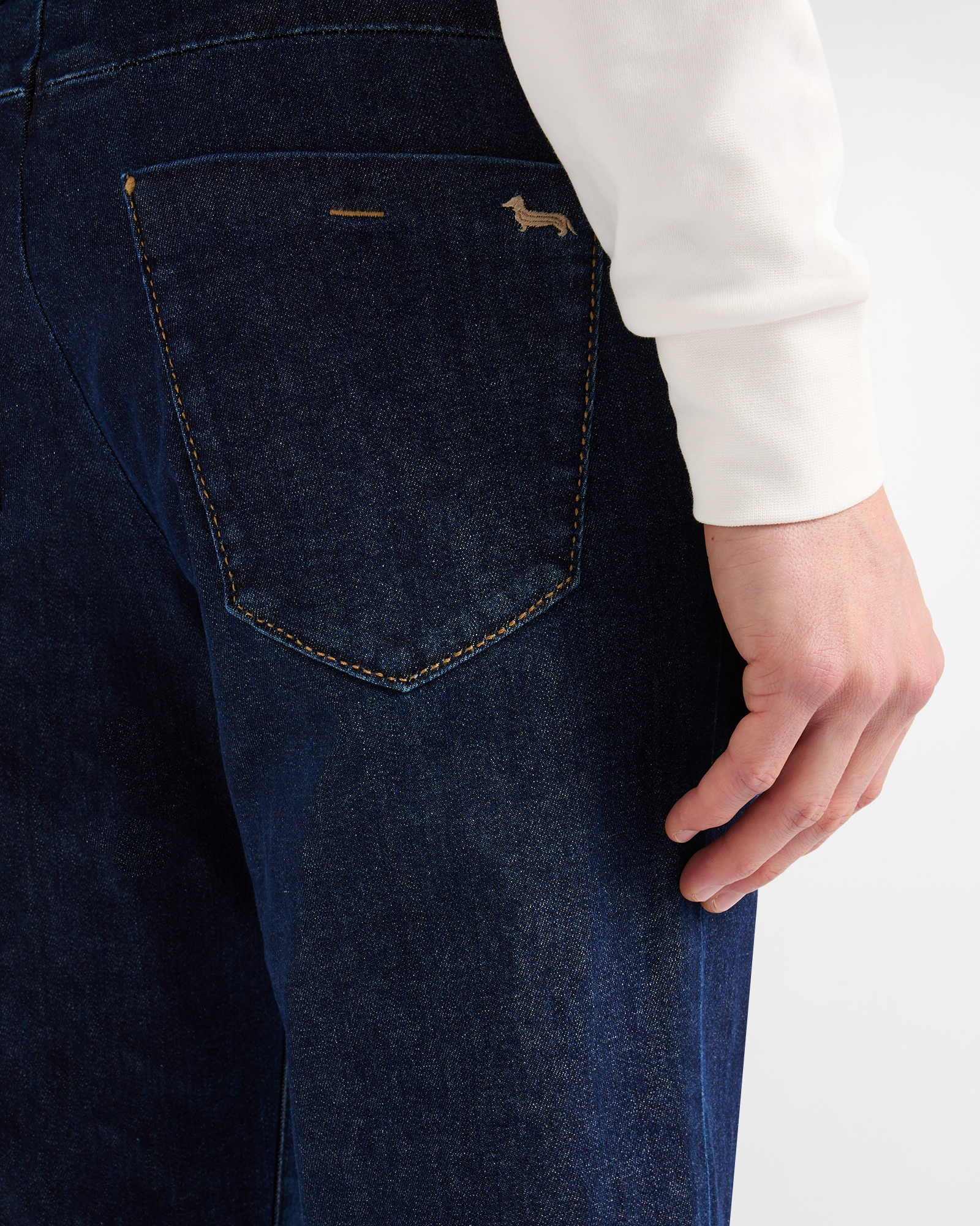 Semi-tailored five-pocket jeans, Denim Blue, large image number 2