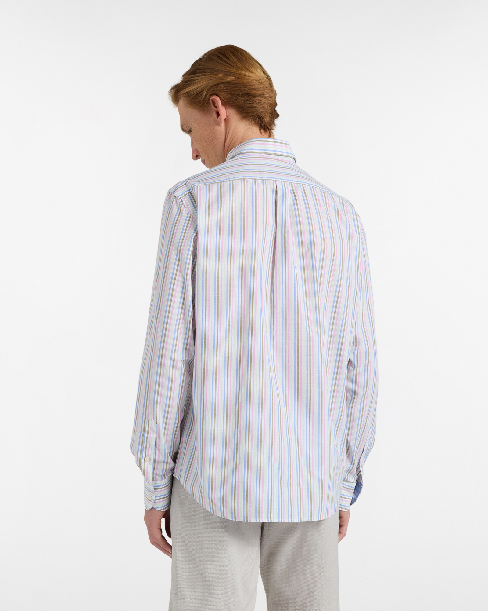 Camicia Uomo a Righe Regular Fit