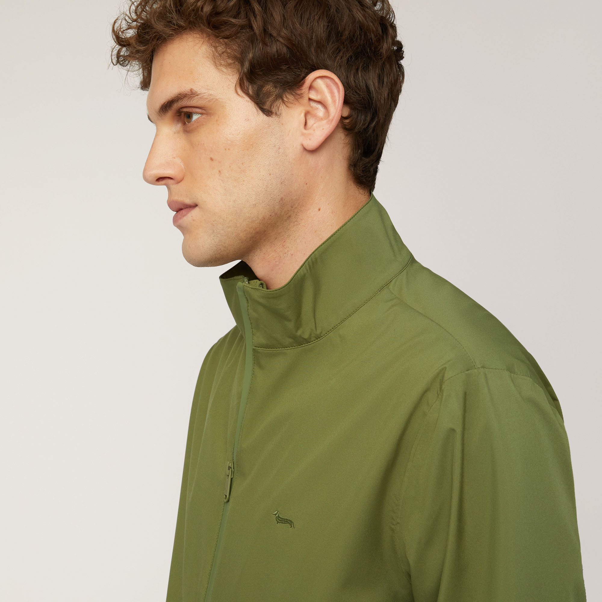 Giubbotto In Softshell, Verde, large image number 2