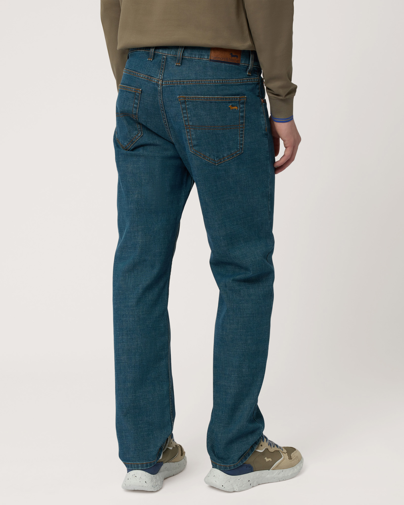 Jeans Regular Fit, Blu Denim, large image number 1