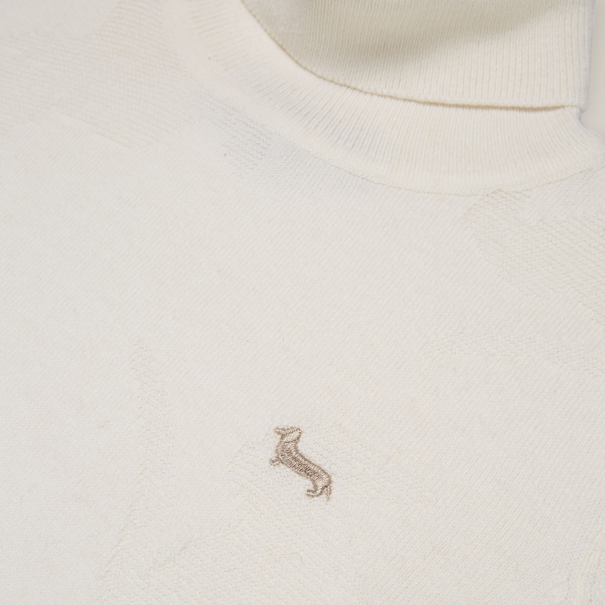 Jersey de cuello alto, Blanco lechoso, large image number 2