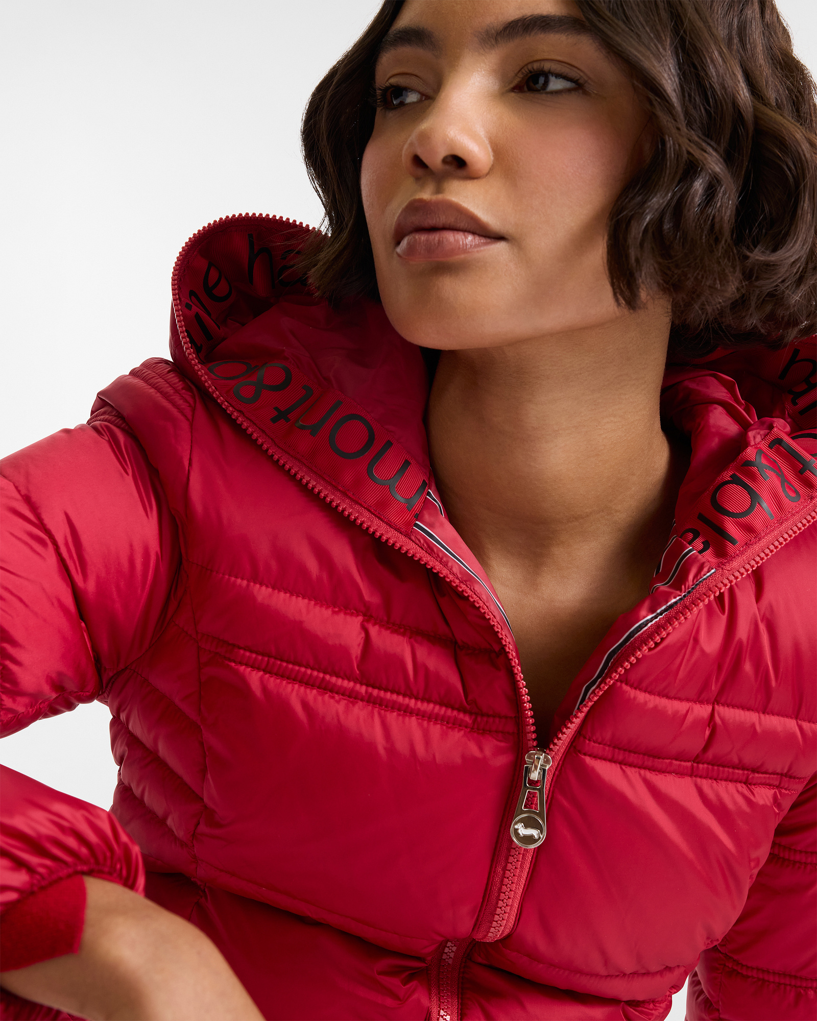 Hooded Jacket with Logo, Purple, large image number 2