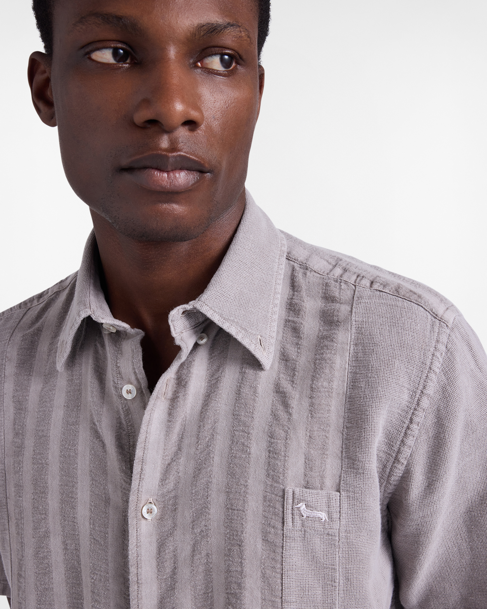 Camicia Uomo con Taschino Capsule Earth Dye