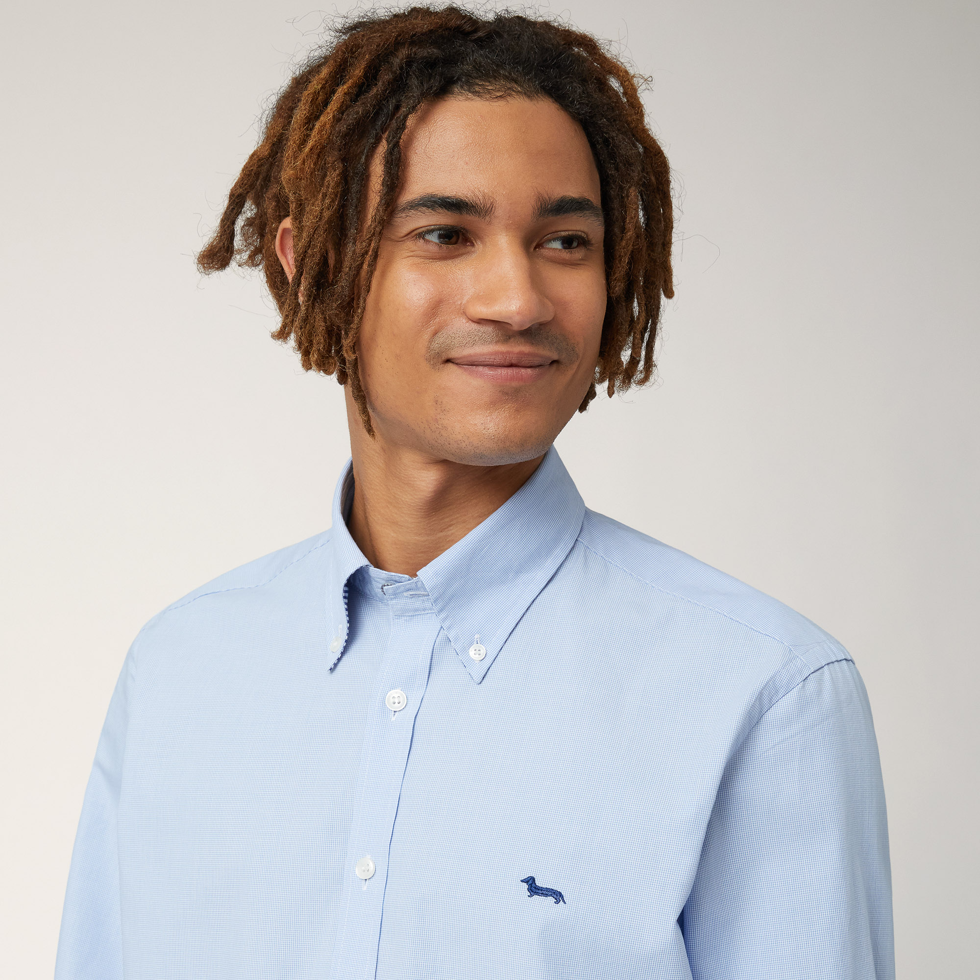 Shirt with Contrasting Inner Detail