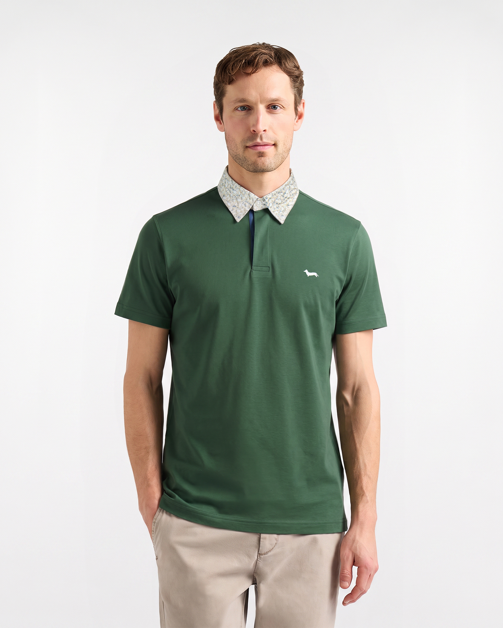 Polo de hombre Vietri de piqu&eacute; con corte recto