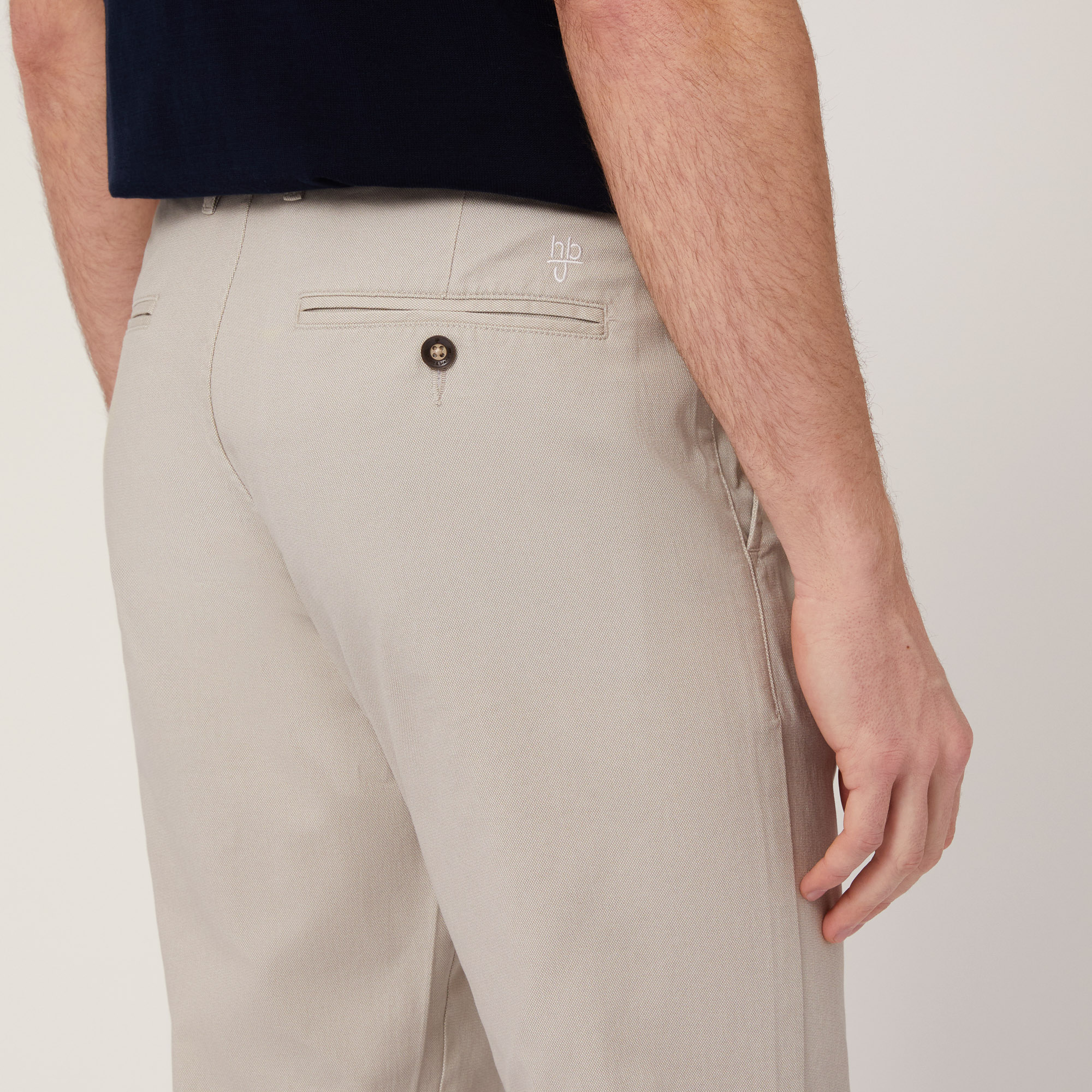 Pantaloni Chino Narrow Fit, Beige, large image number 2