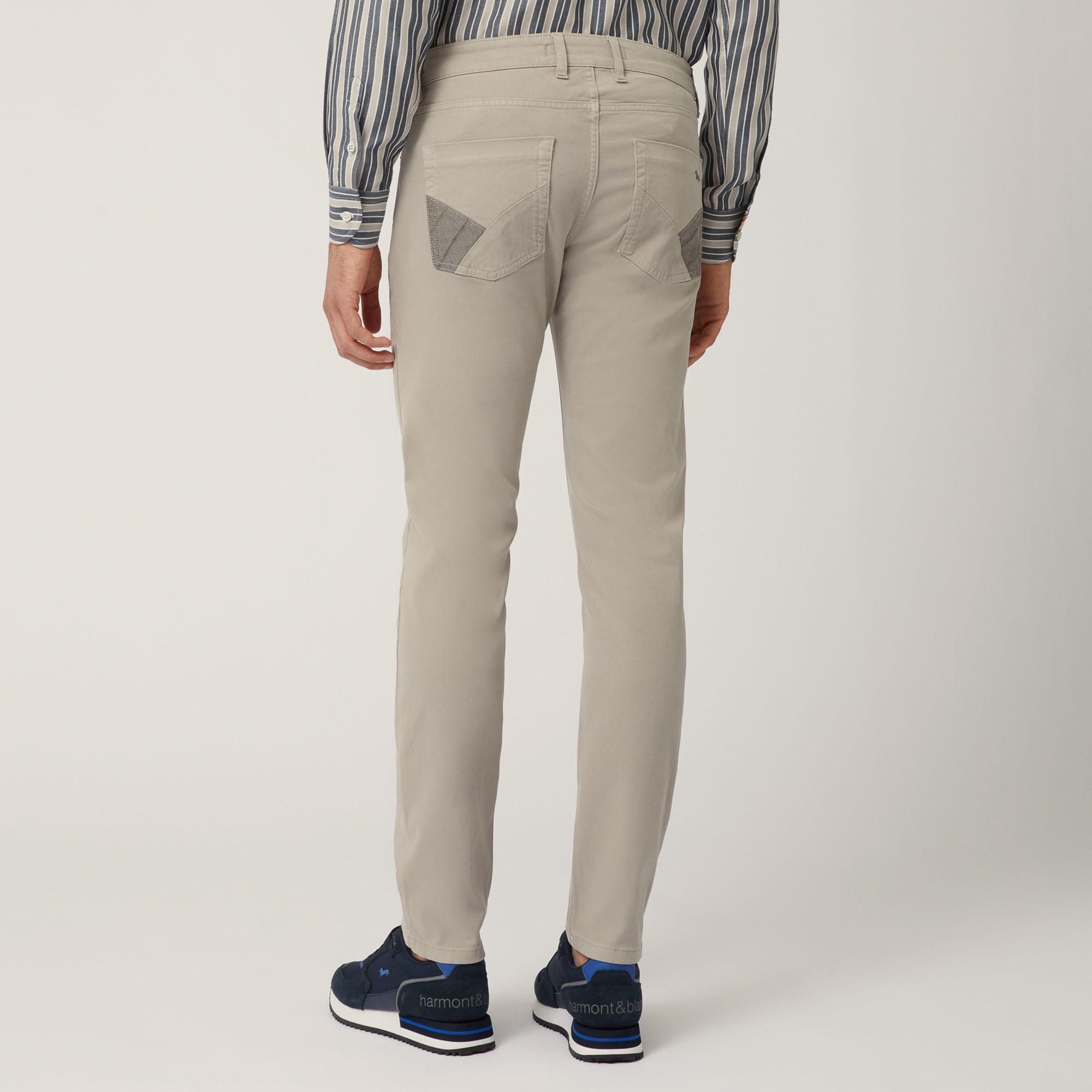 Ski Lounge Stretch Cotton Pants, Beige, large image number 1