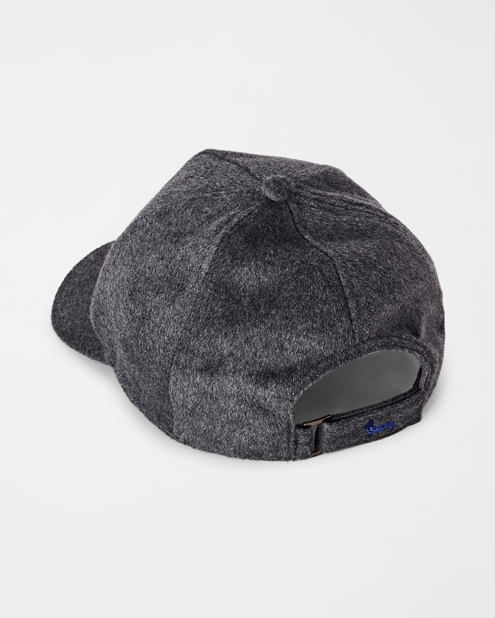 Wool baseball cap with contrasting visor., GRAY, large image number 2