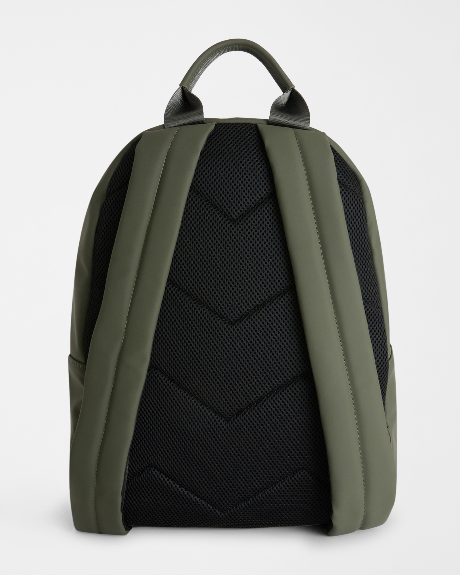 Faux leather backpack