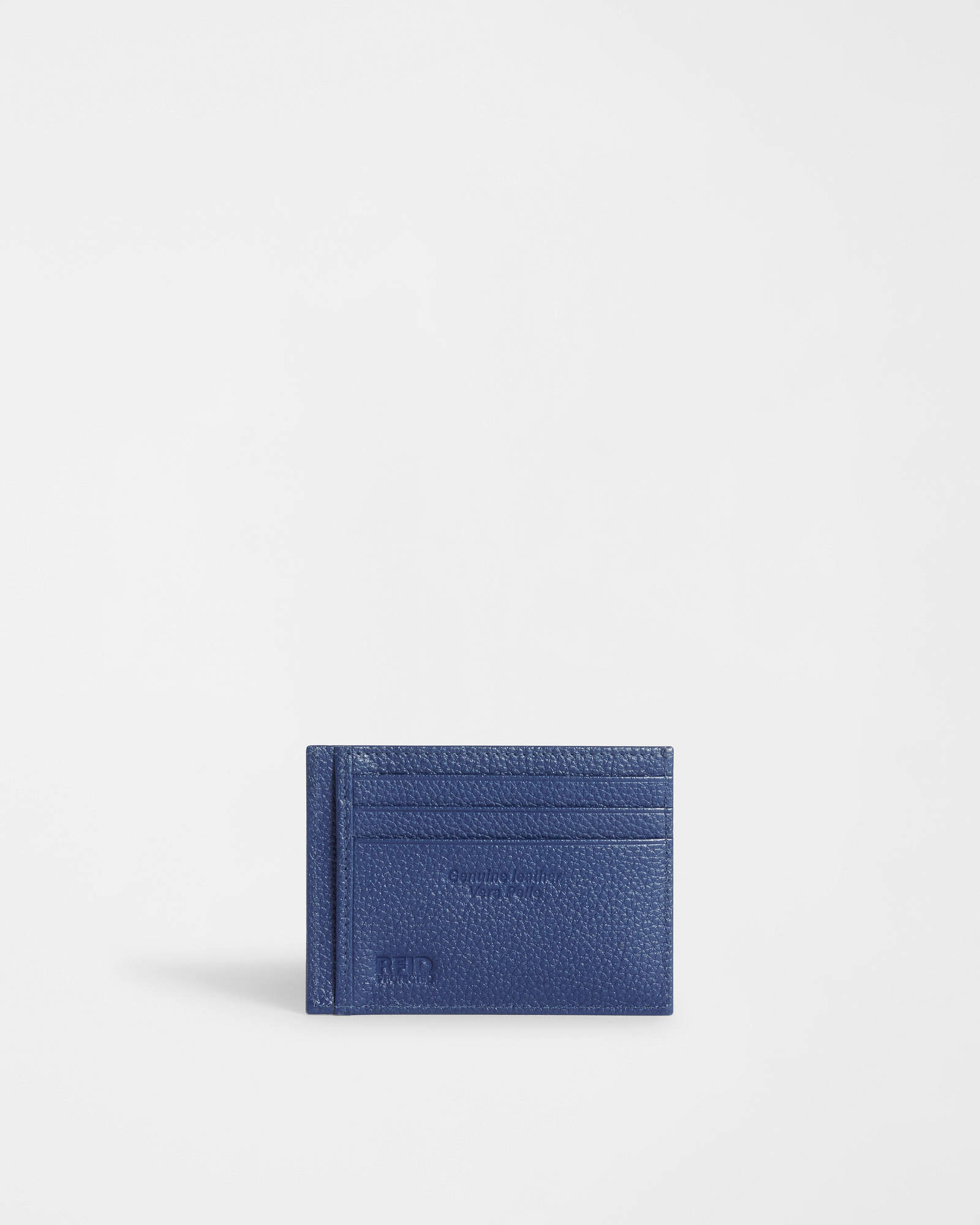 Pebbled Leather Card Holder