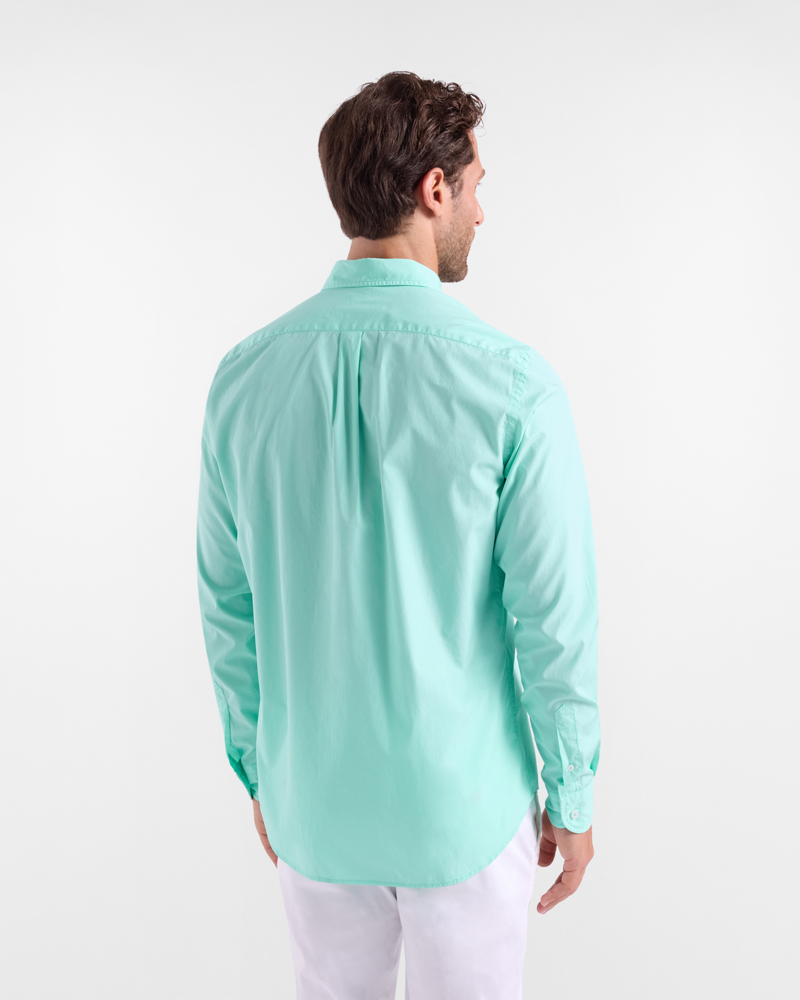 Men's regular-fit cotton shirt