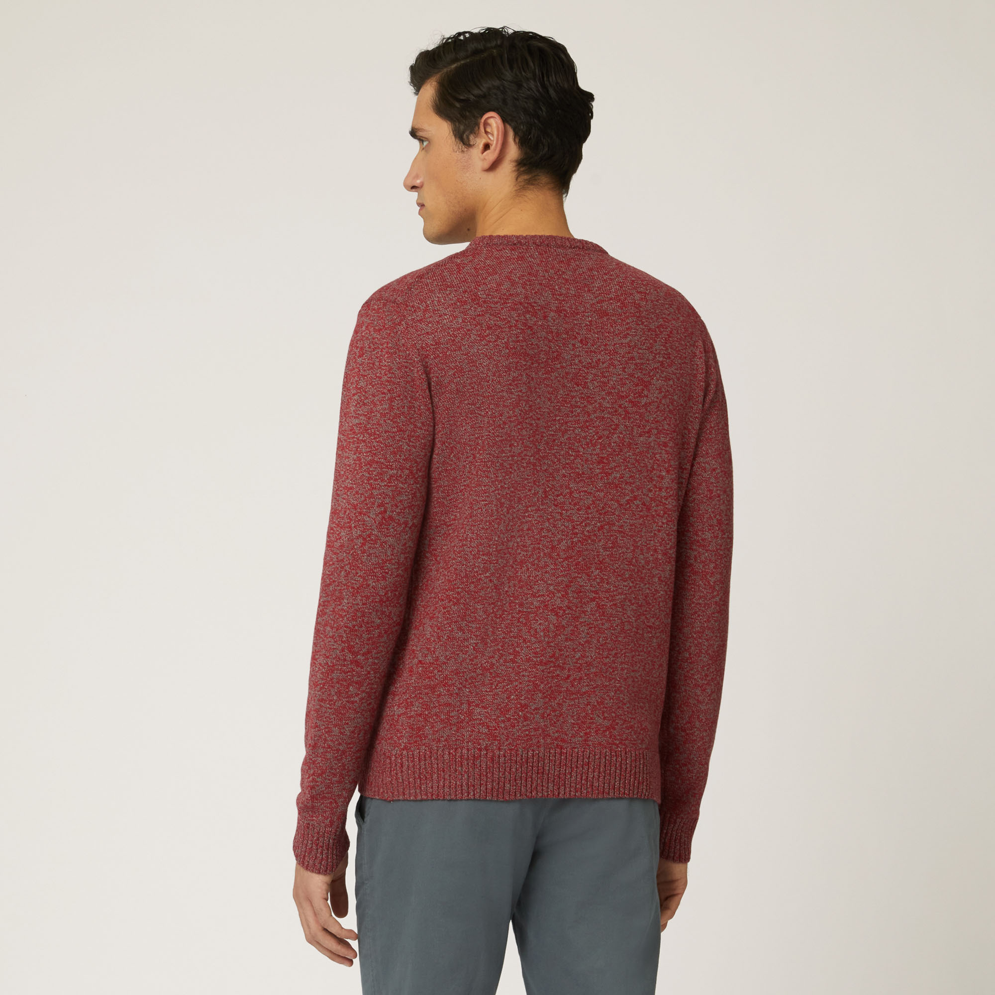 7-Gauge Moulin&eacute; Basic Crew Neck, Purple, large image number 1