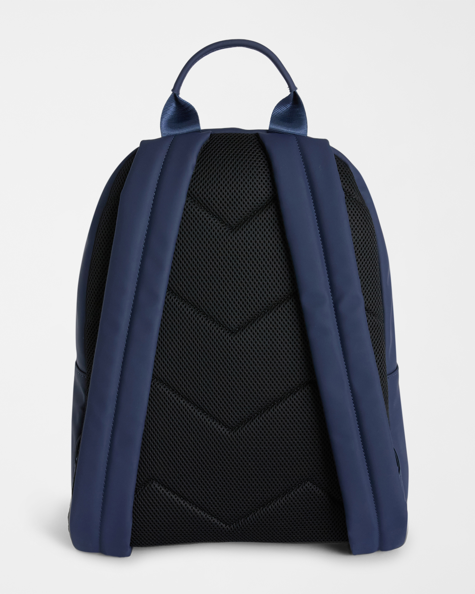 Faux leather backpack