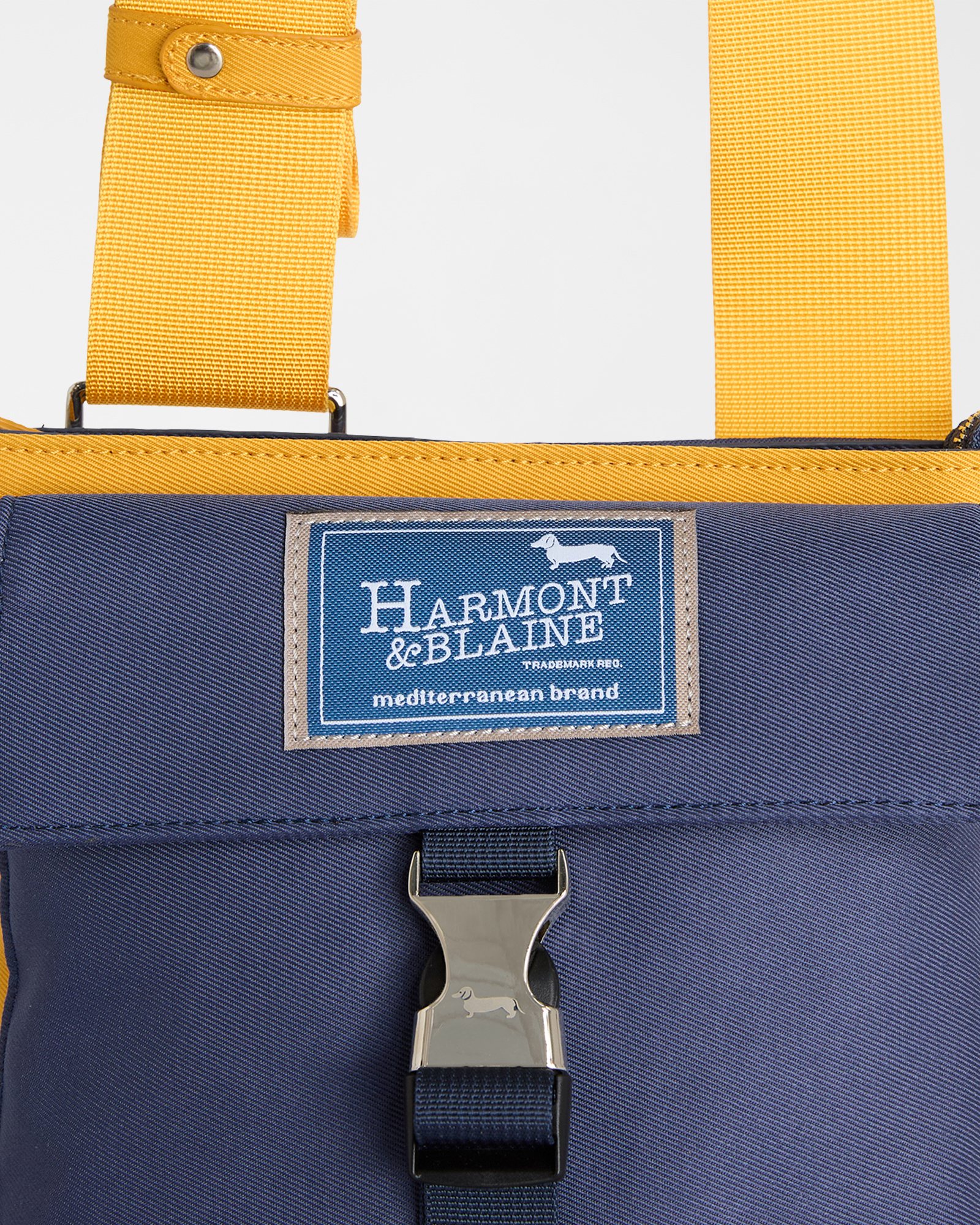 Sac &agrave; bandouli&egrave;re en tissu technique, Bleu, large image number 2