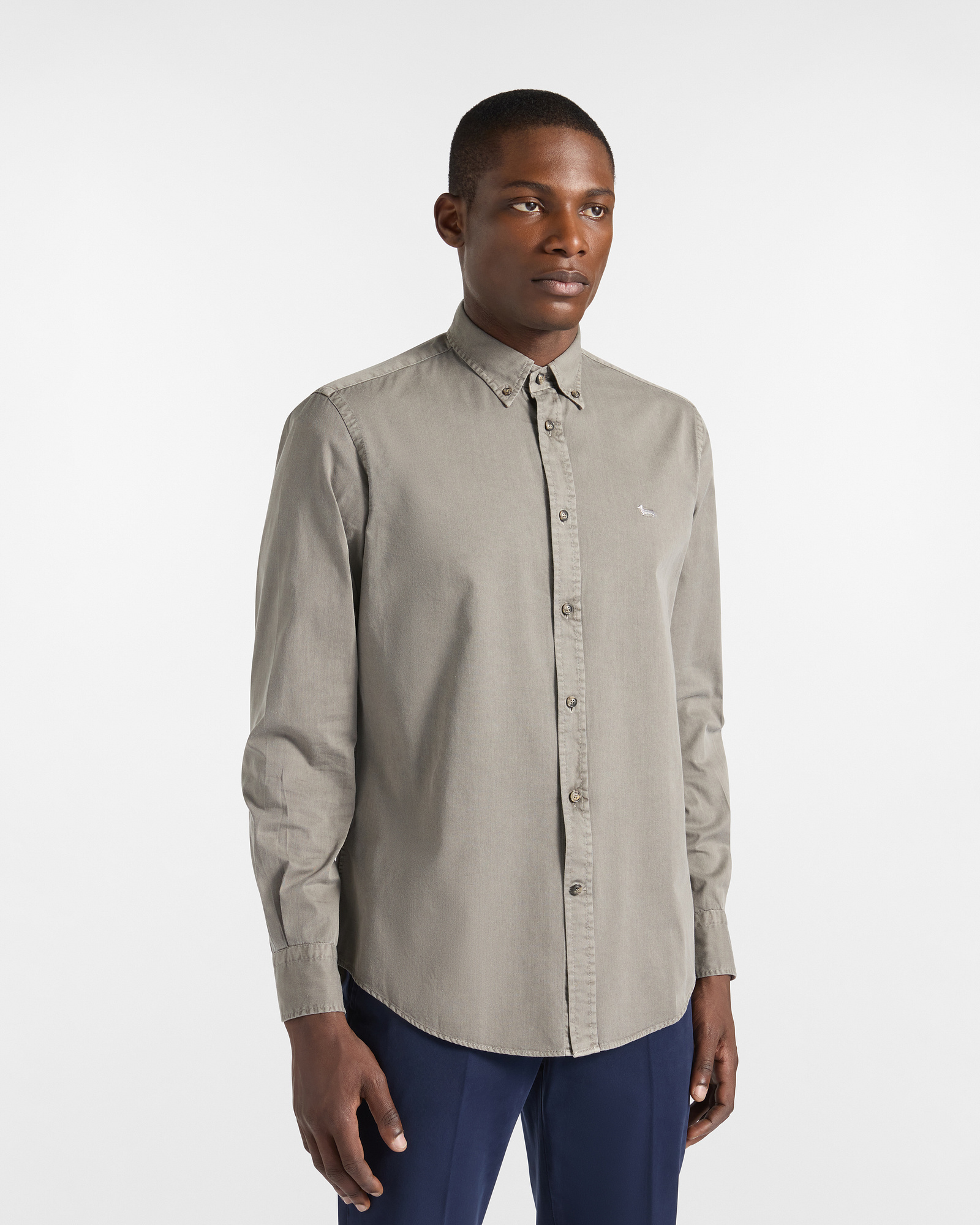 Gabardine Shirt with Earth Dye Capsule
