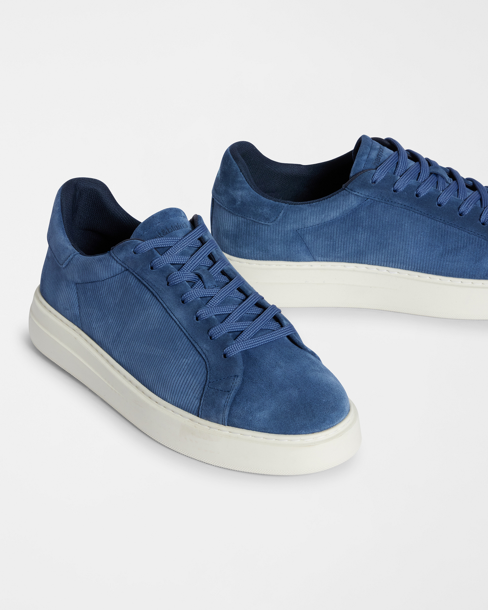 Suede sneakers, Bluette, large image number 3