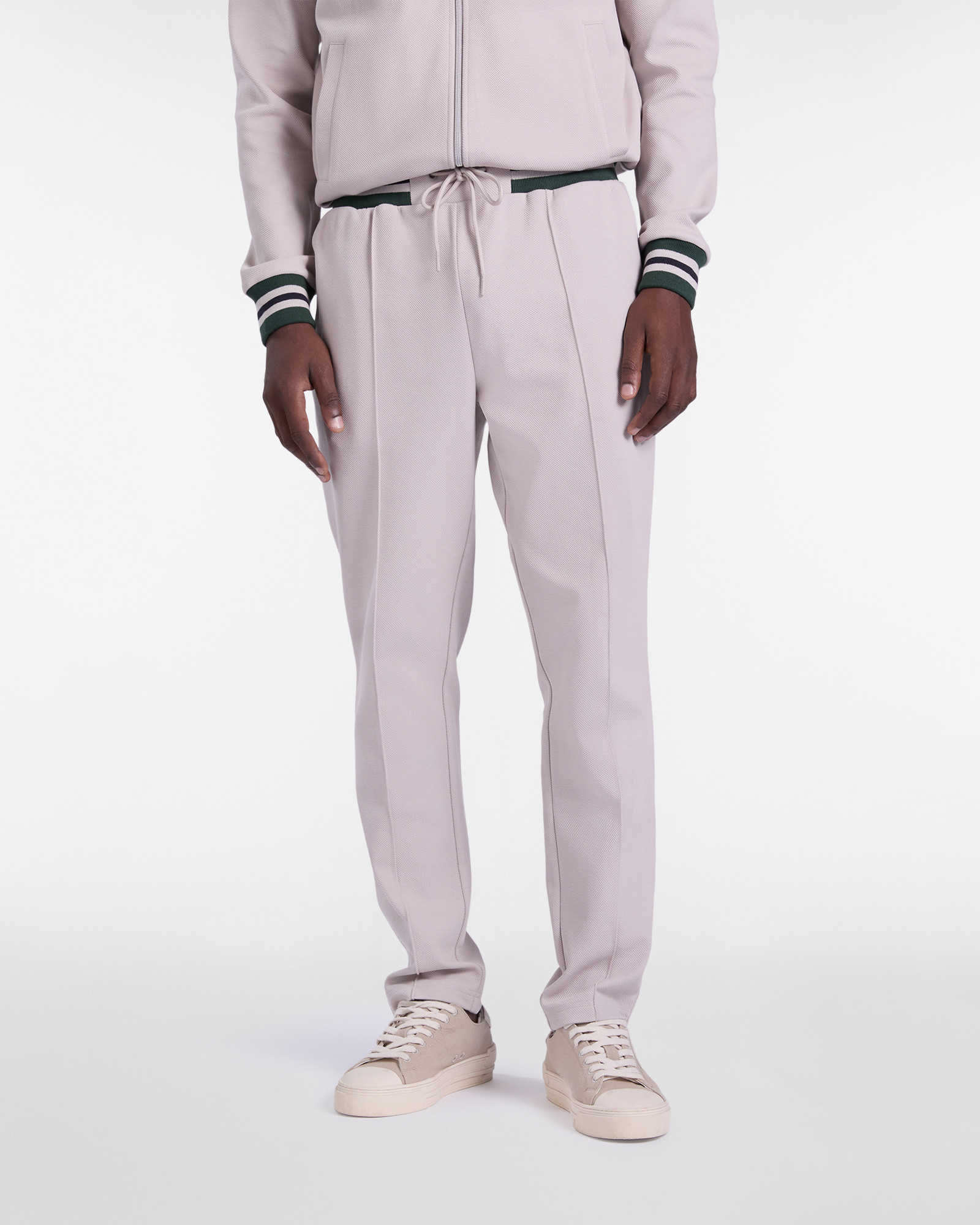 Sport pants with striped belt
, Gray, large