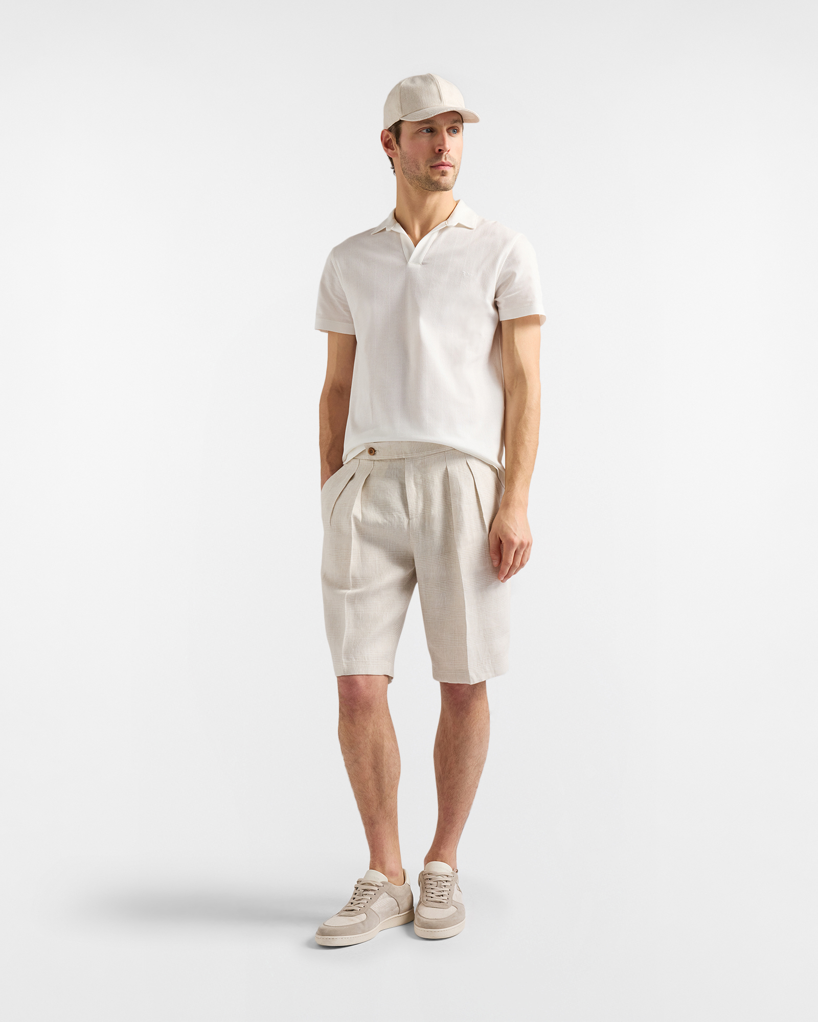 Polo C&aacute;psula Artigianalit&agrave; a Colori, Blanco, large image number 3