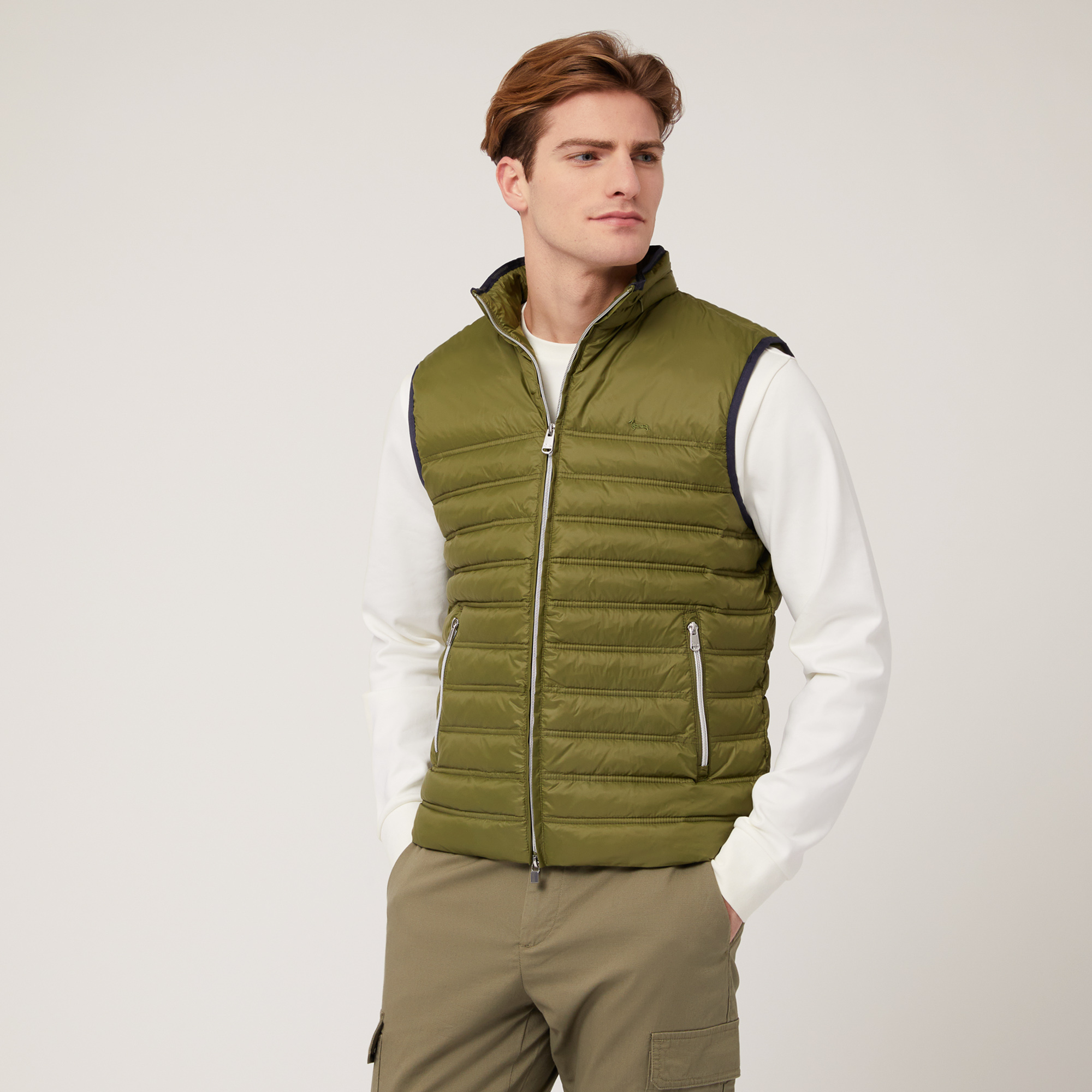 Padded Nylon Gilet 