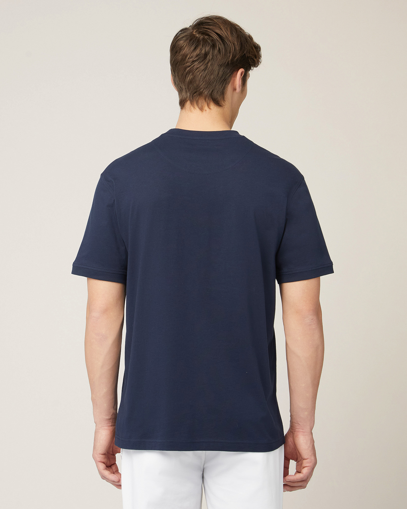 T-Shirt Con Stampa Sul Petto