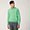 Wool And Viscose Crew-Neck Pullover, Green, swatch